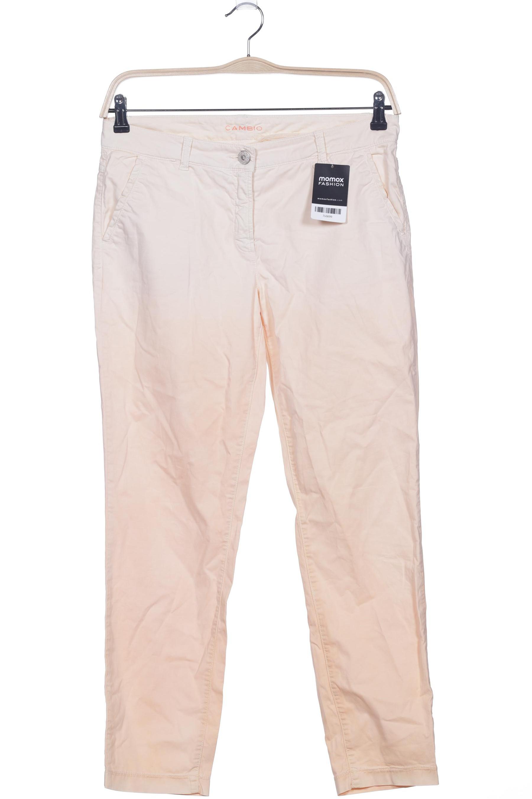 

Cambio Damen Stoffhose, cremeweiß, Gr. 32