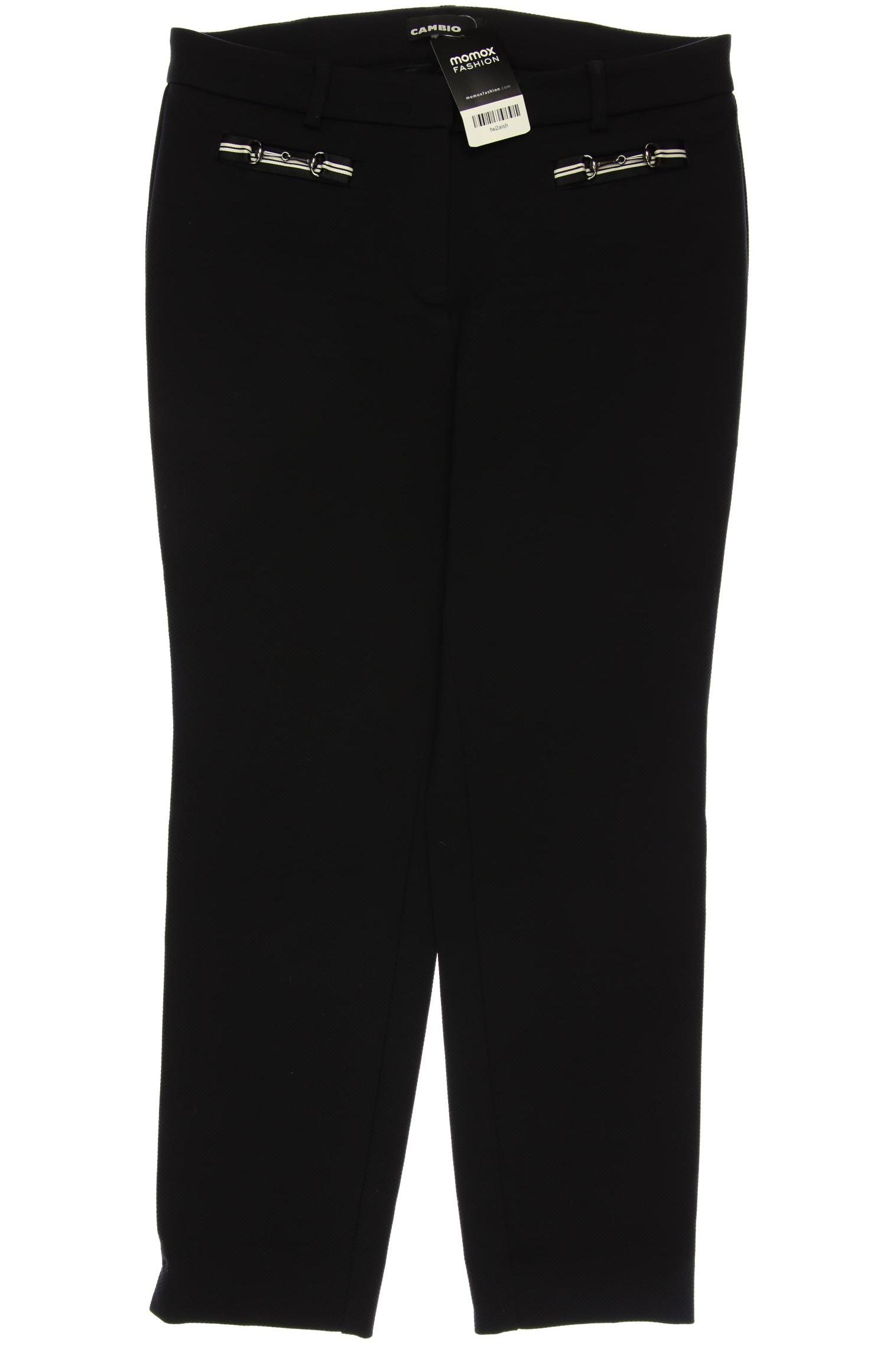 

Cambio Damen Stoffhose, schwarz, Gr. 31