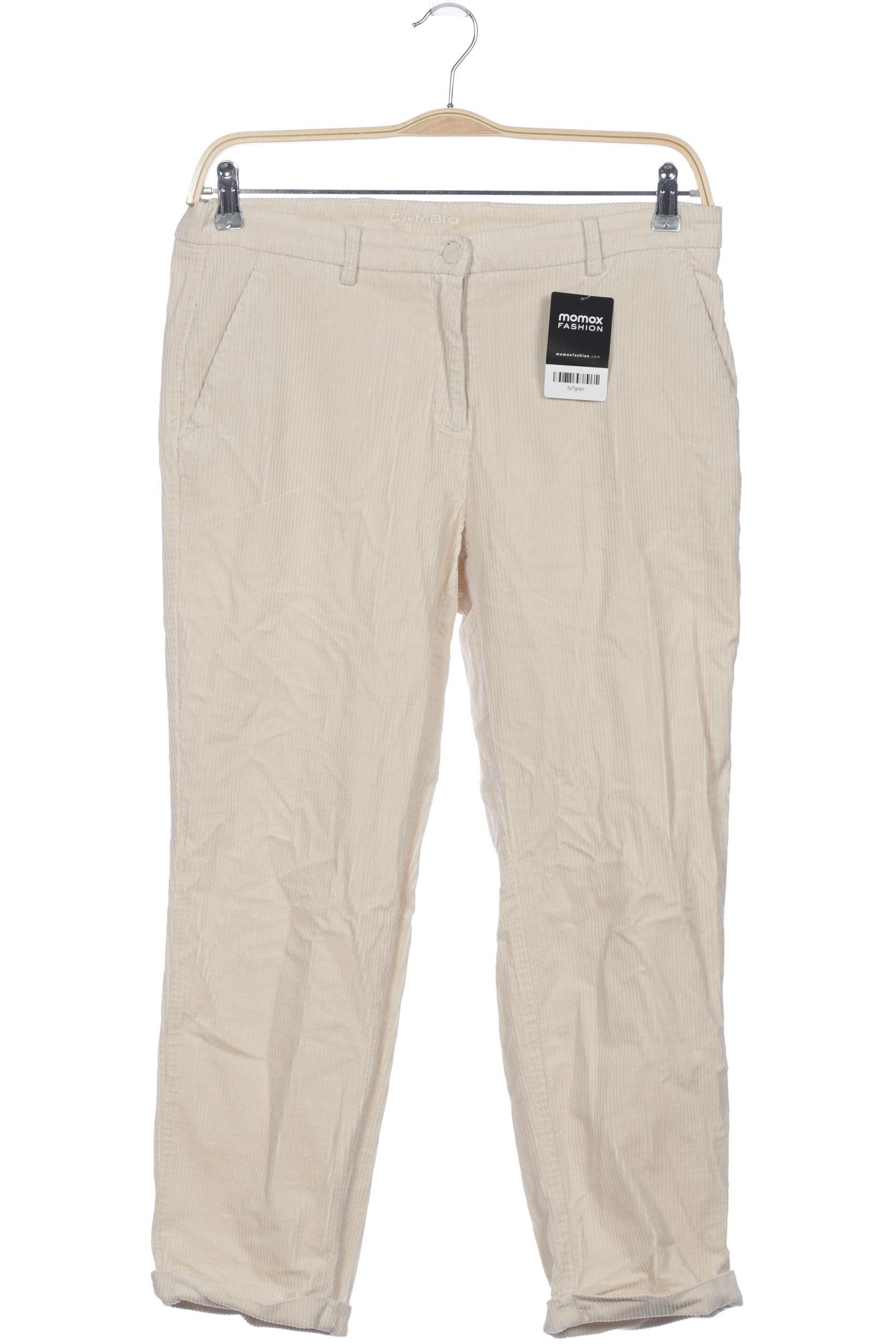 

Cambio Damen Stoffhose, cremeweiß, Gr. 40