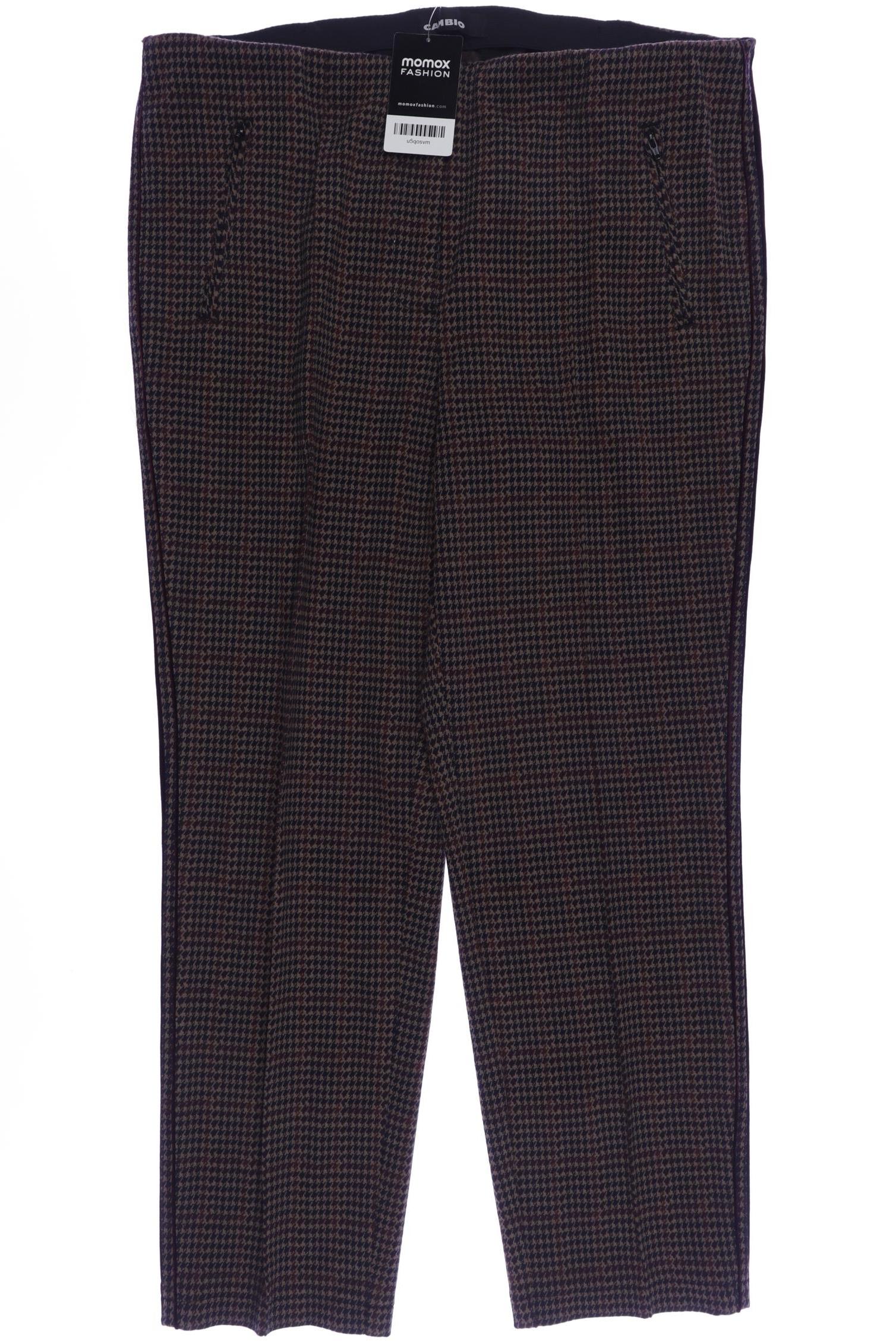 

Cambio Damen Stoffhose, braun, Gr. 46
