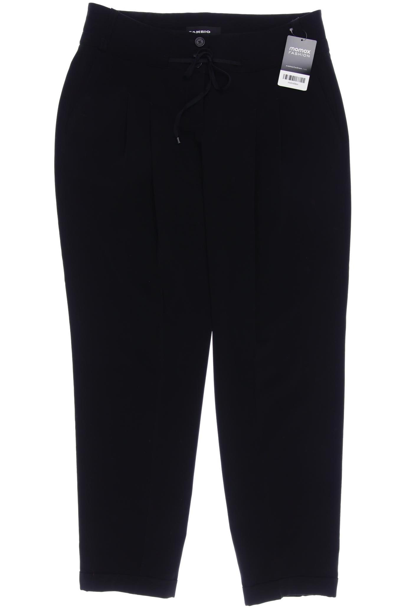

Cambio Damen Stoffhose, schwarz, Gr. 38