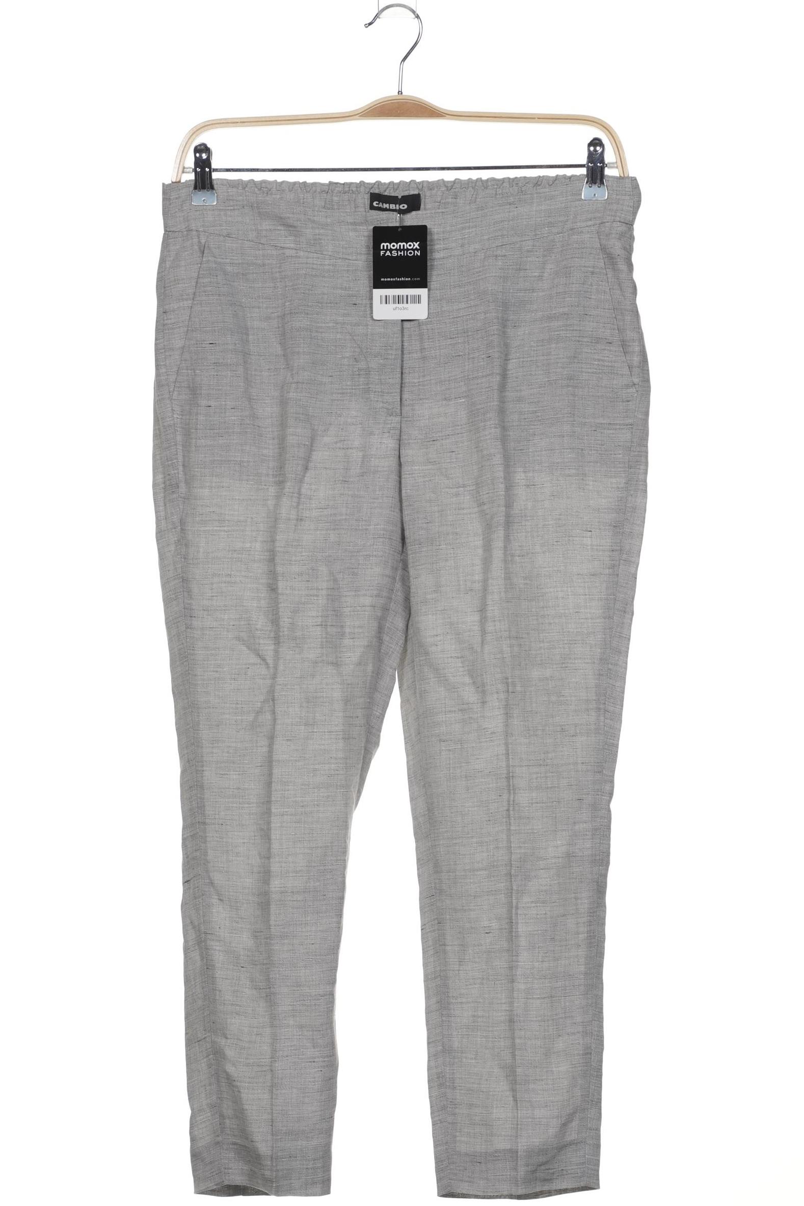 

Cambio Damen Stoffhose, grau, Gr. 40
