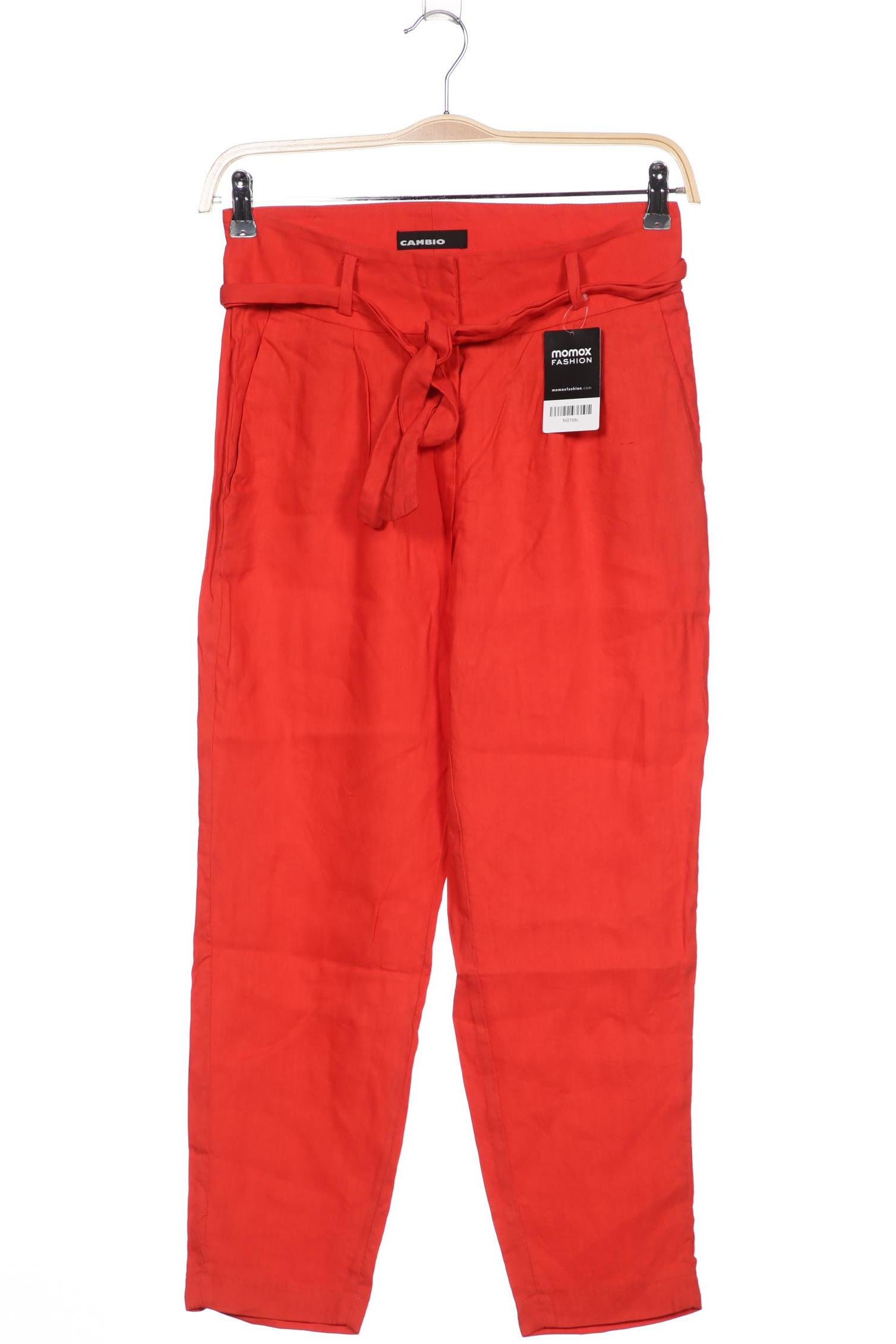 

Cambio Damen Stoffhose, rot