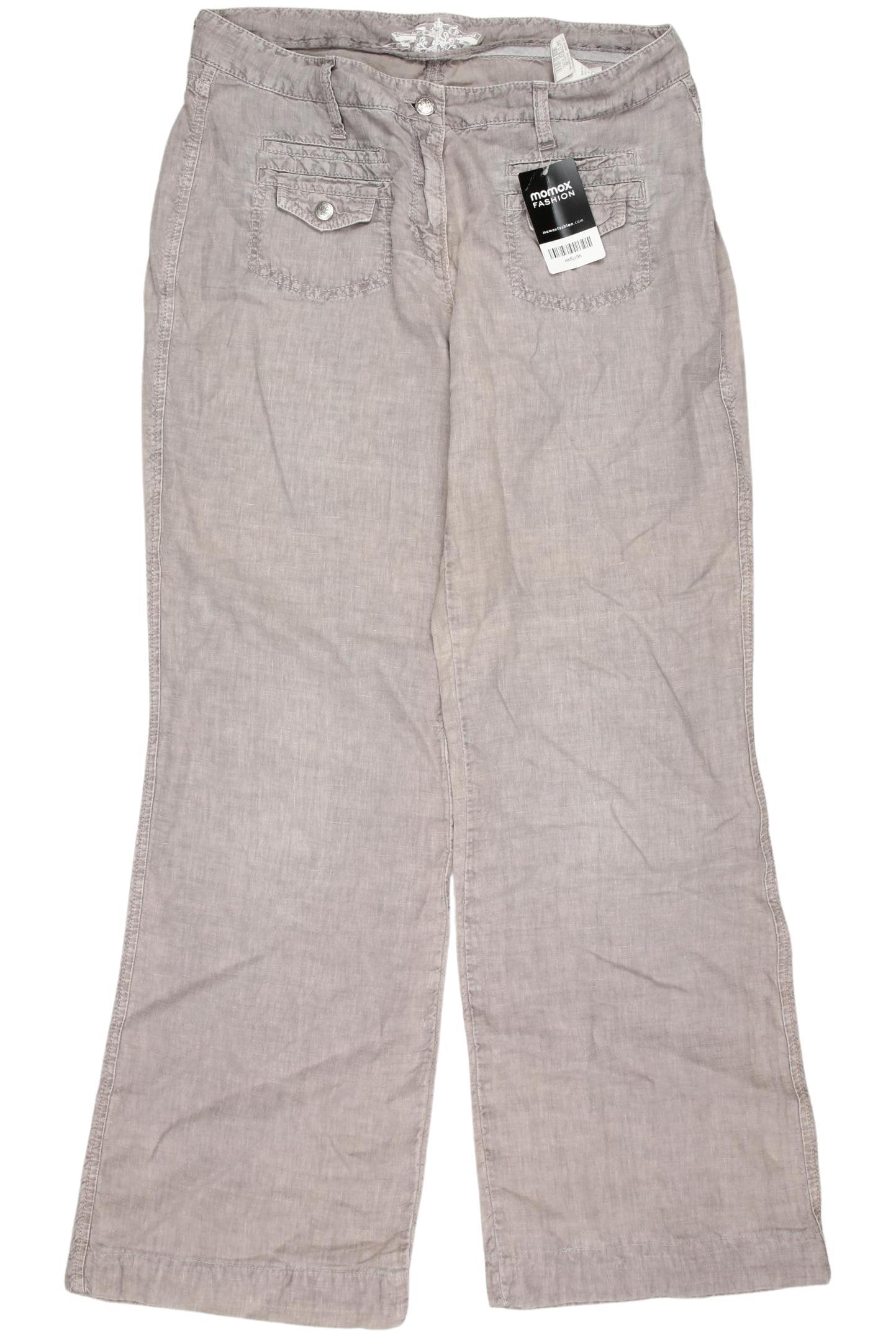 

Cambio Damen Stoffhose, grau, Gr. 40