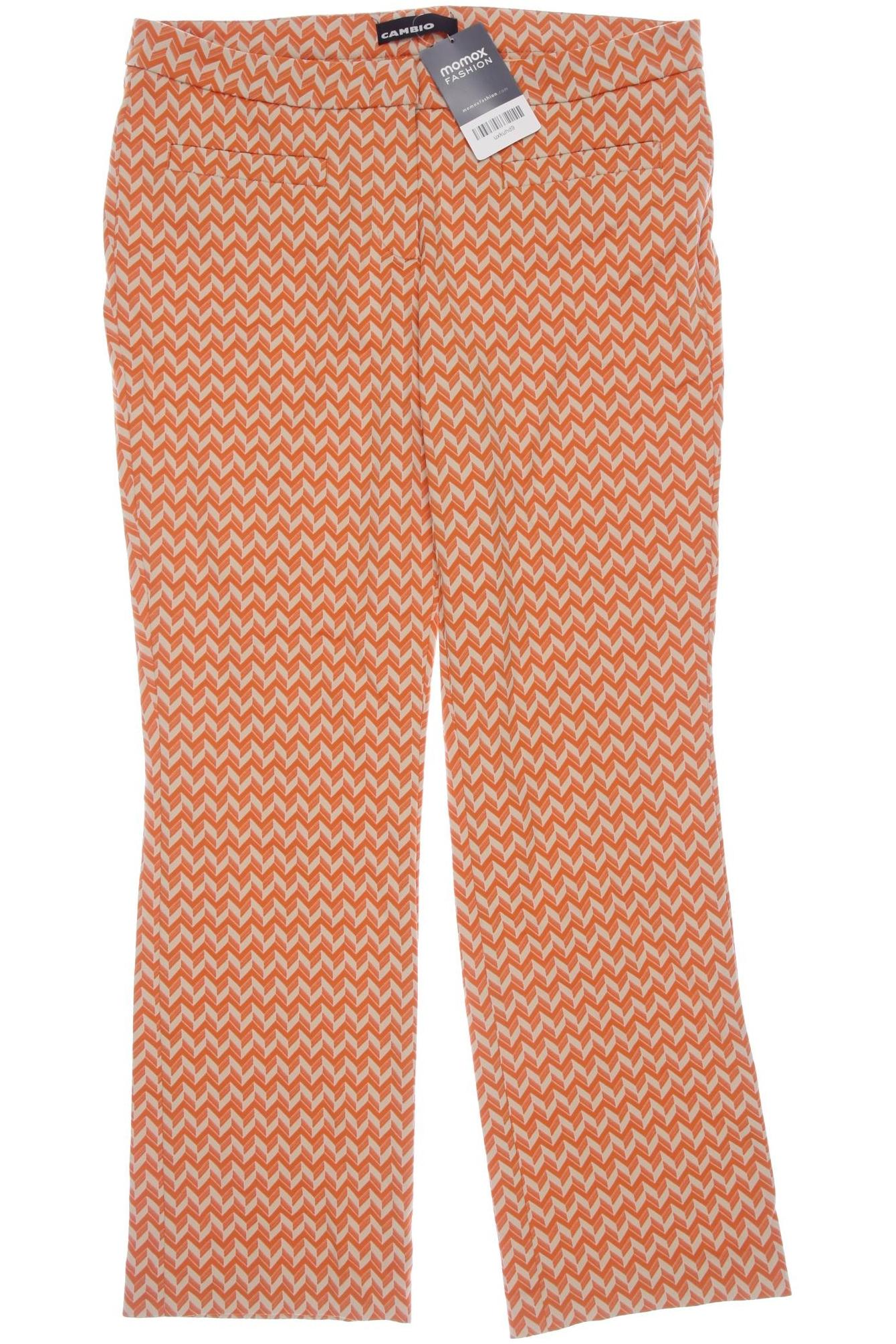 

Cambio Damen Stoffhose, orange, Gr. 31