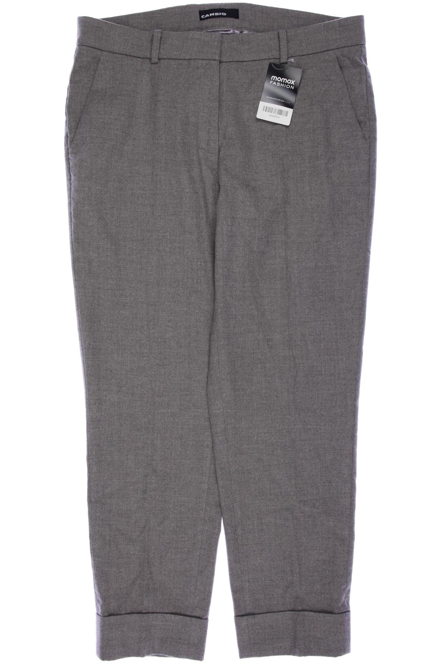 

Cambio Damen Stoffhose, grau, Gr. 40