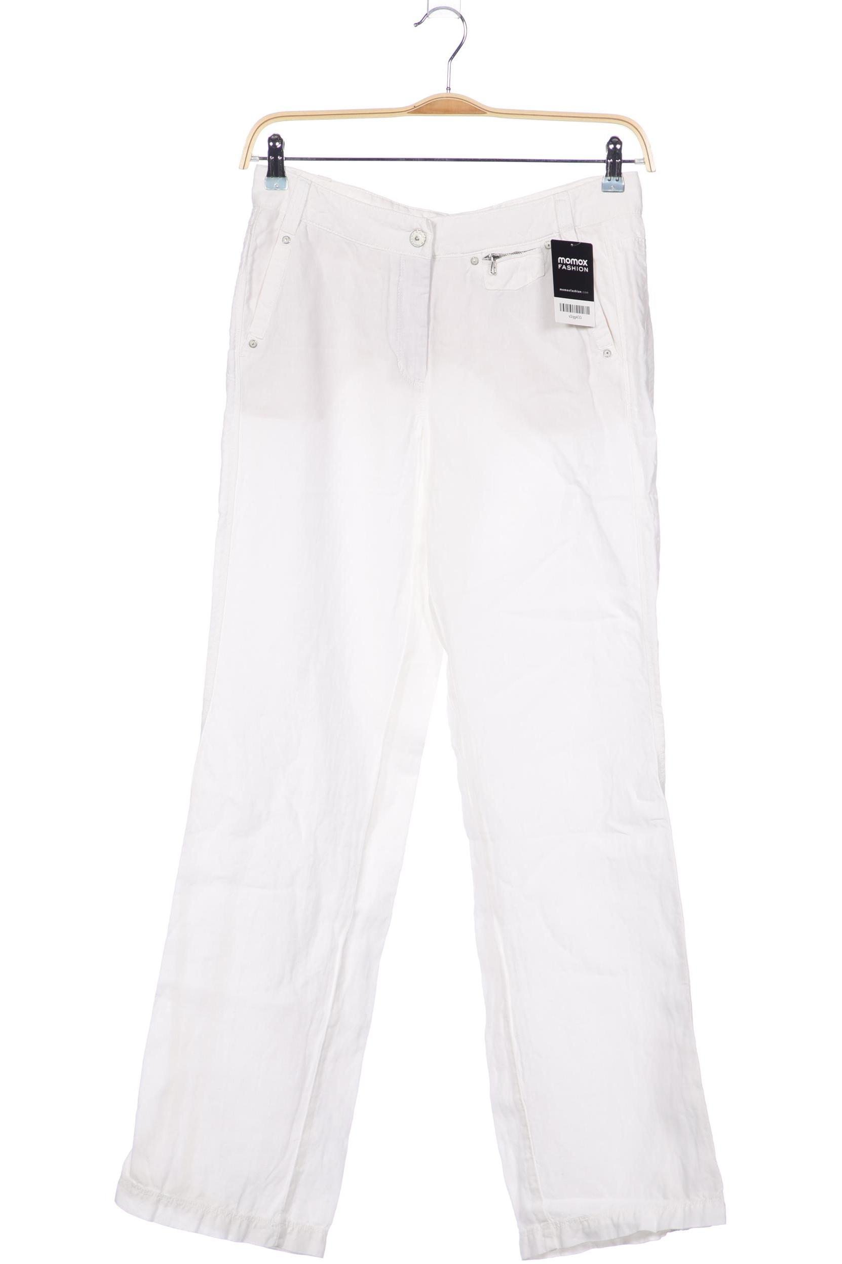 

Cambio Damen Stoffhose, weiß, Gr. 40