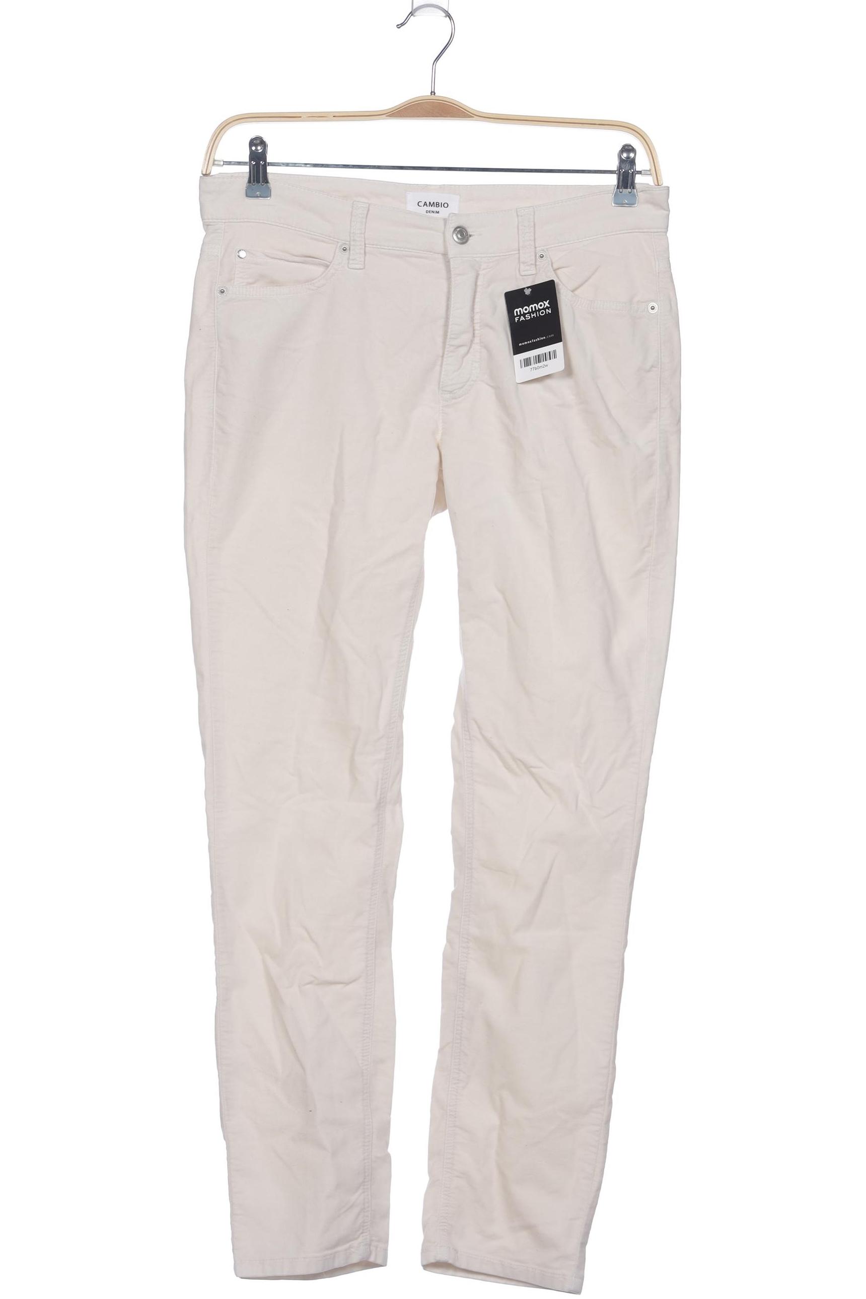 

Cambio Damen Stoffhose, cremeweiß, Gr. 32