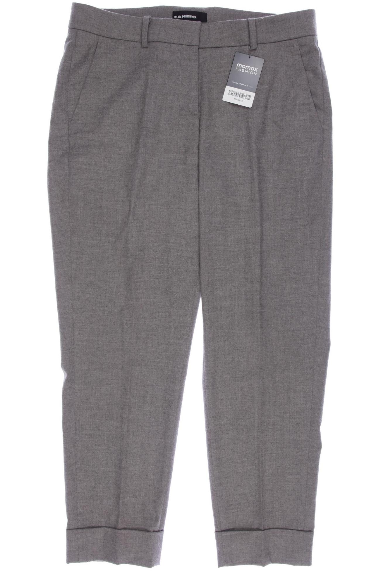 

Cambio Damen Stoffhose, grau, Gr. 38