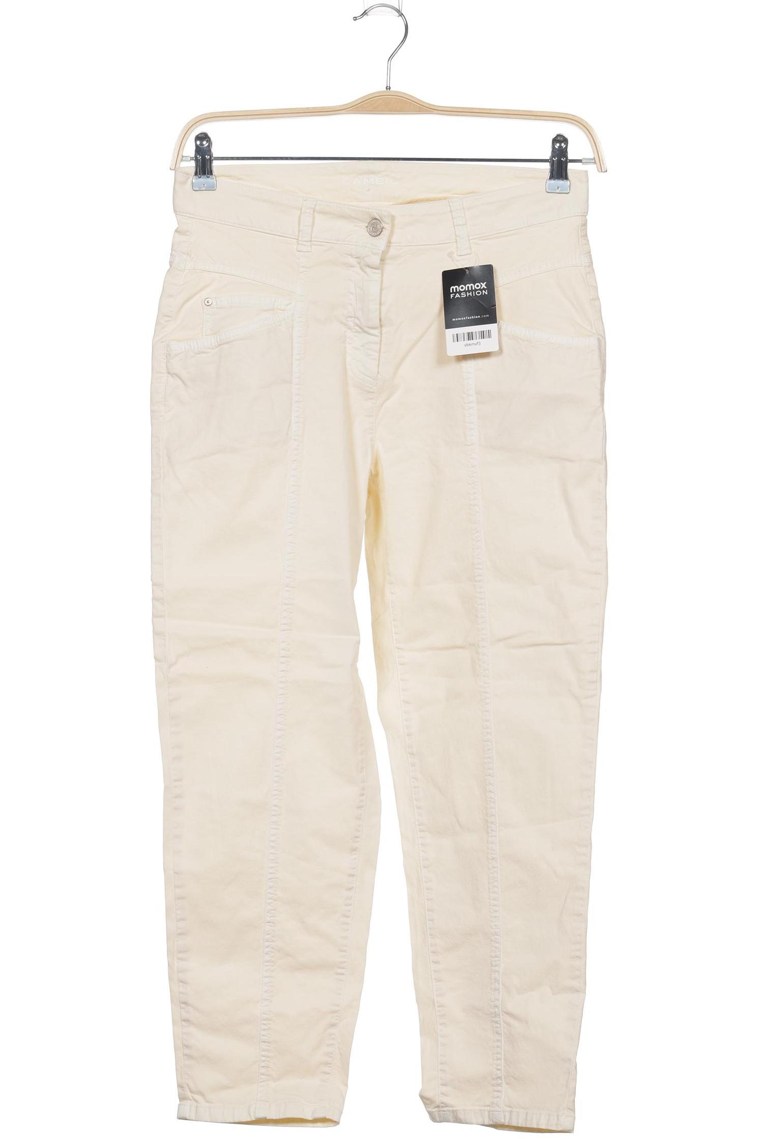 

Cambio Damen Stoffhose, cremeweiß, Gr. 40