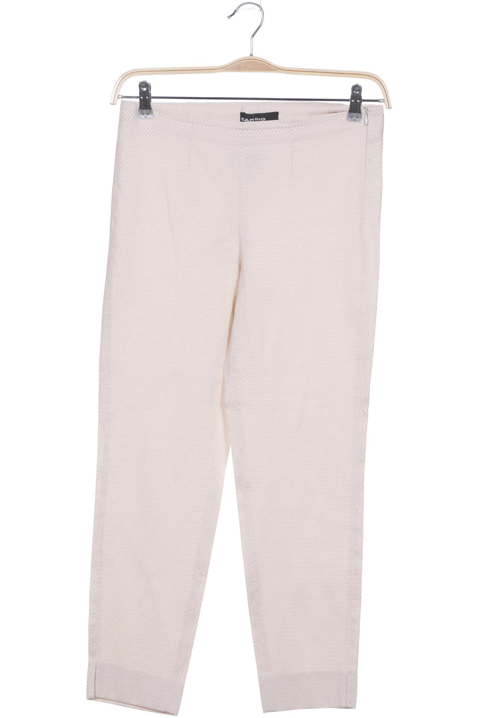 

Cambio Damen Stoffhose, cremeweiß, Gr. 30