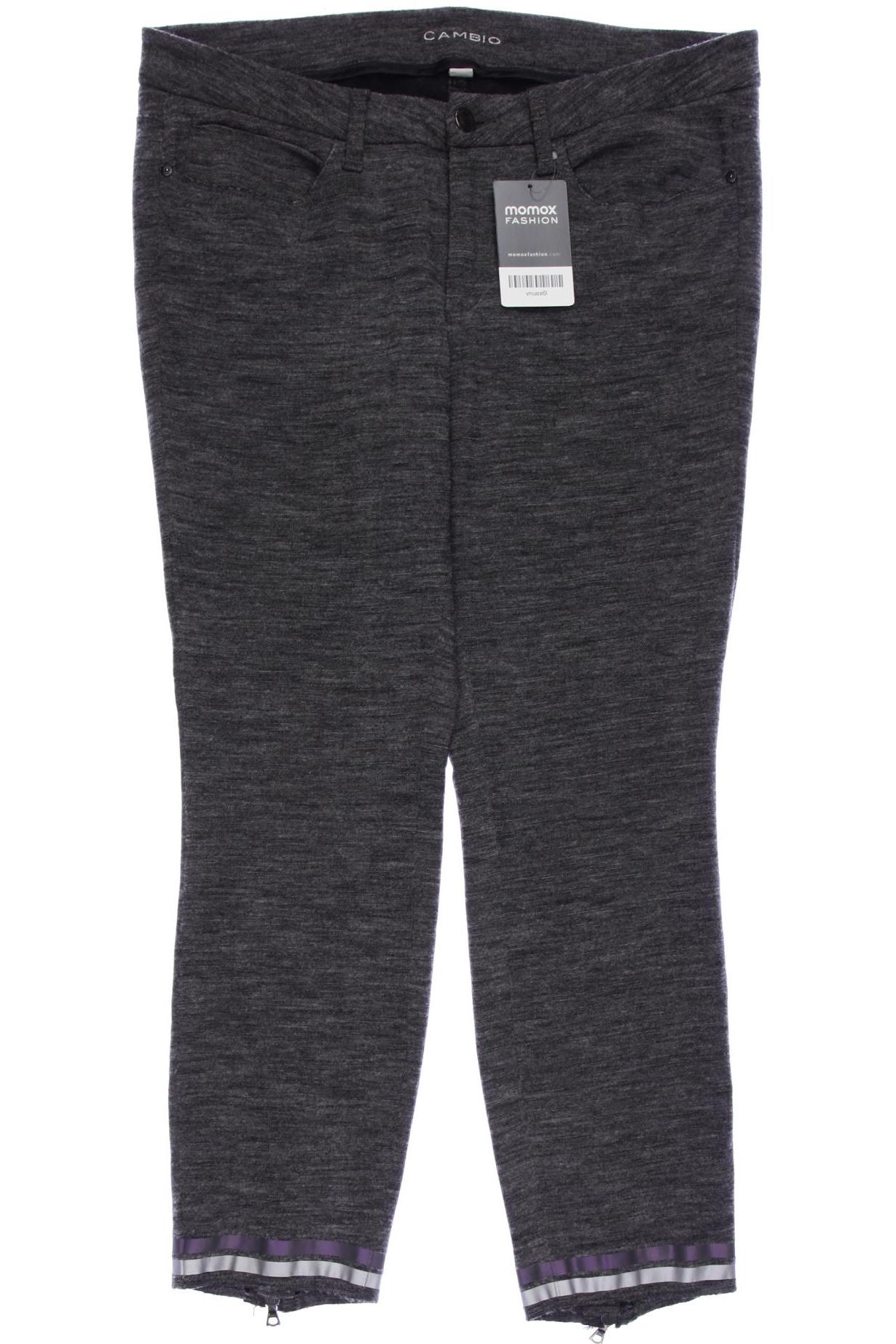 

Cambio Damen Stoffhose, grau, Gr. 42