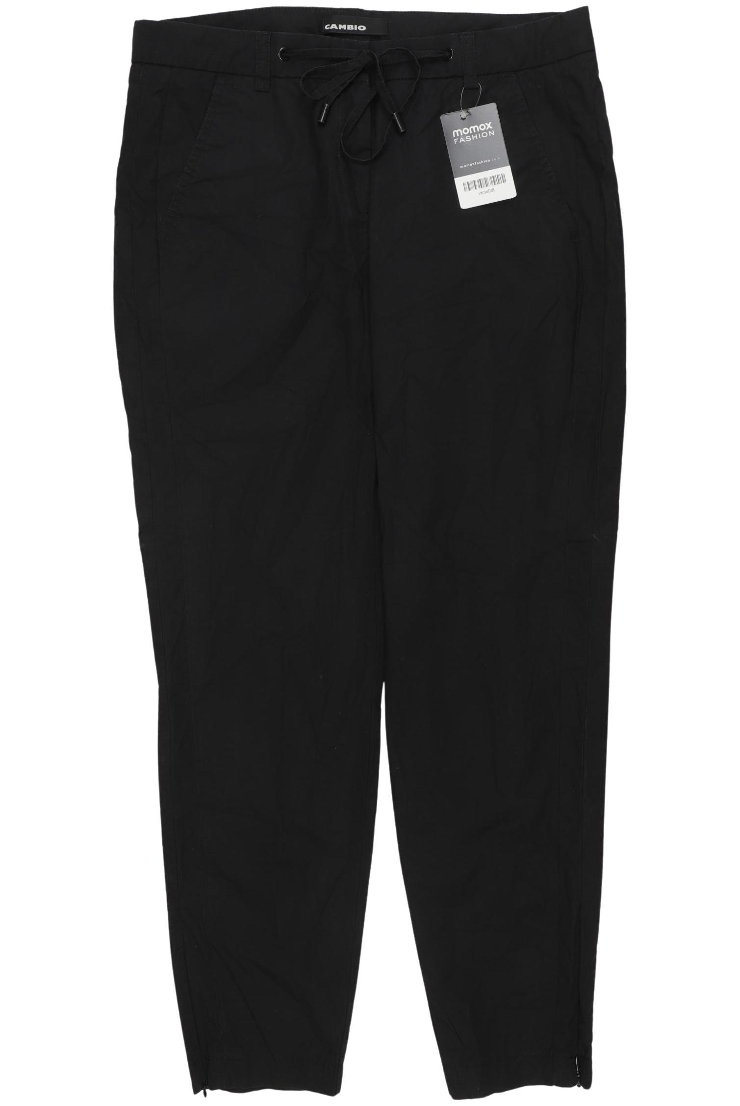 

Cambio Damen Stoffhose, schwarz, Gr. 38