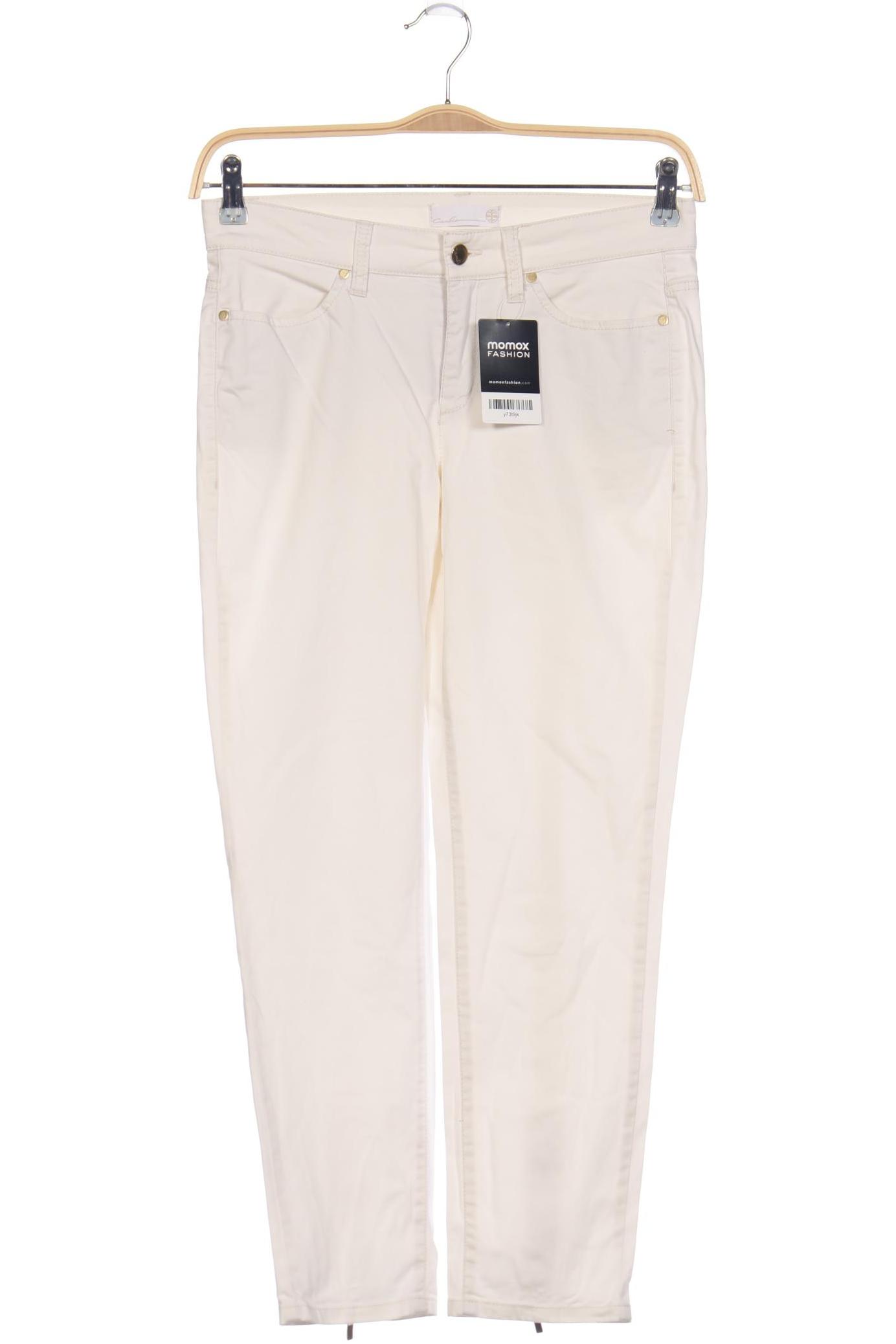 

Cambio Damen Stoffhose, cremeweiß, Gr. 29