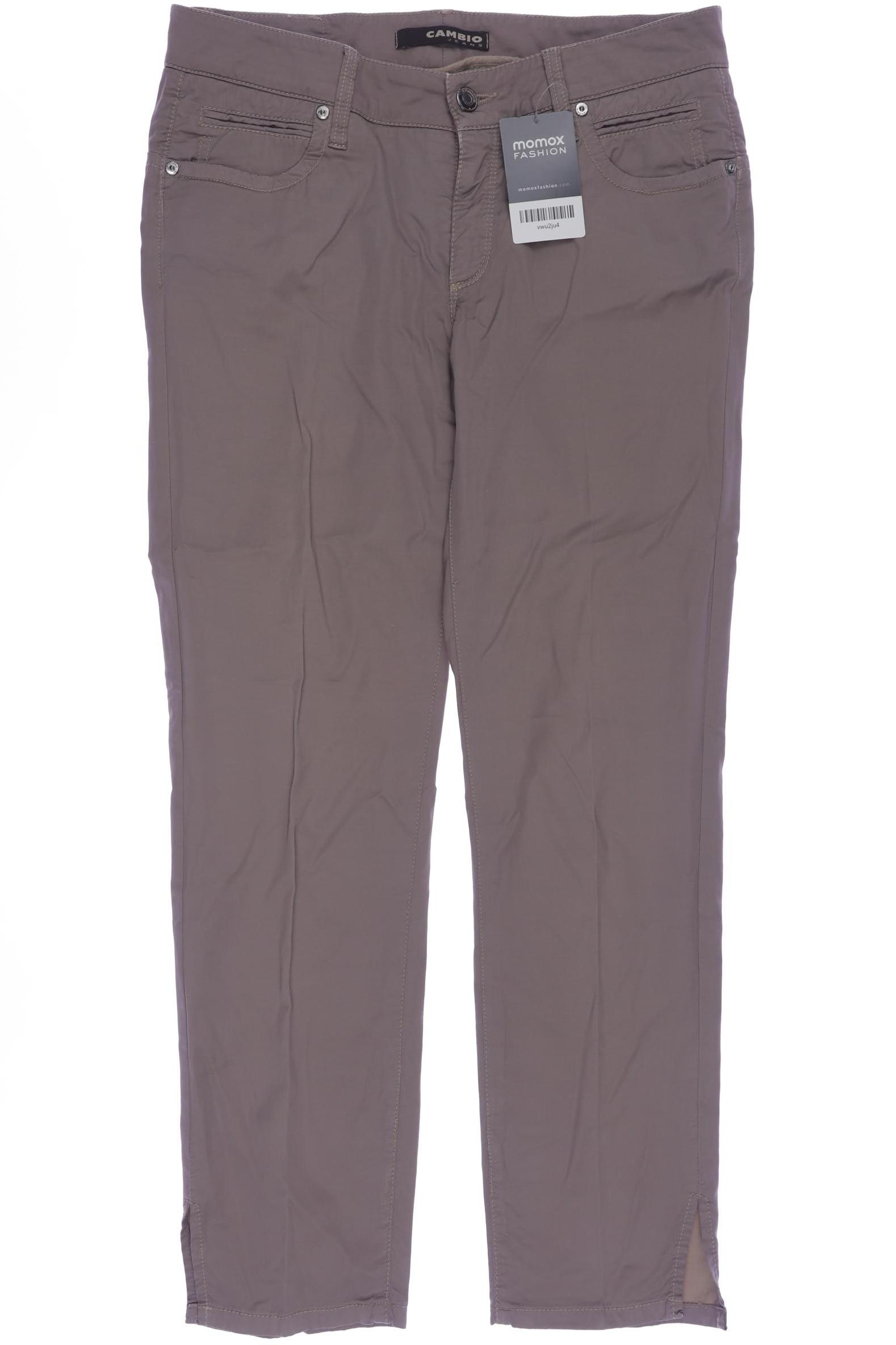 

Cambio Damen Stoffhose, grau, Gr. 30