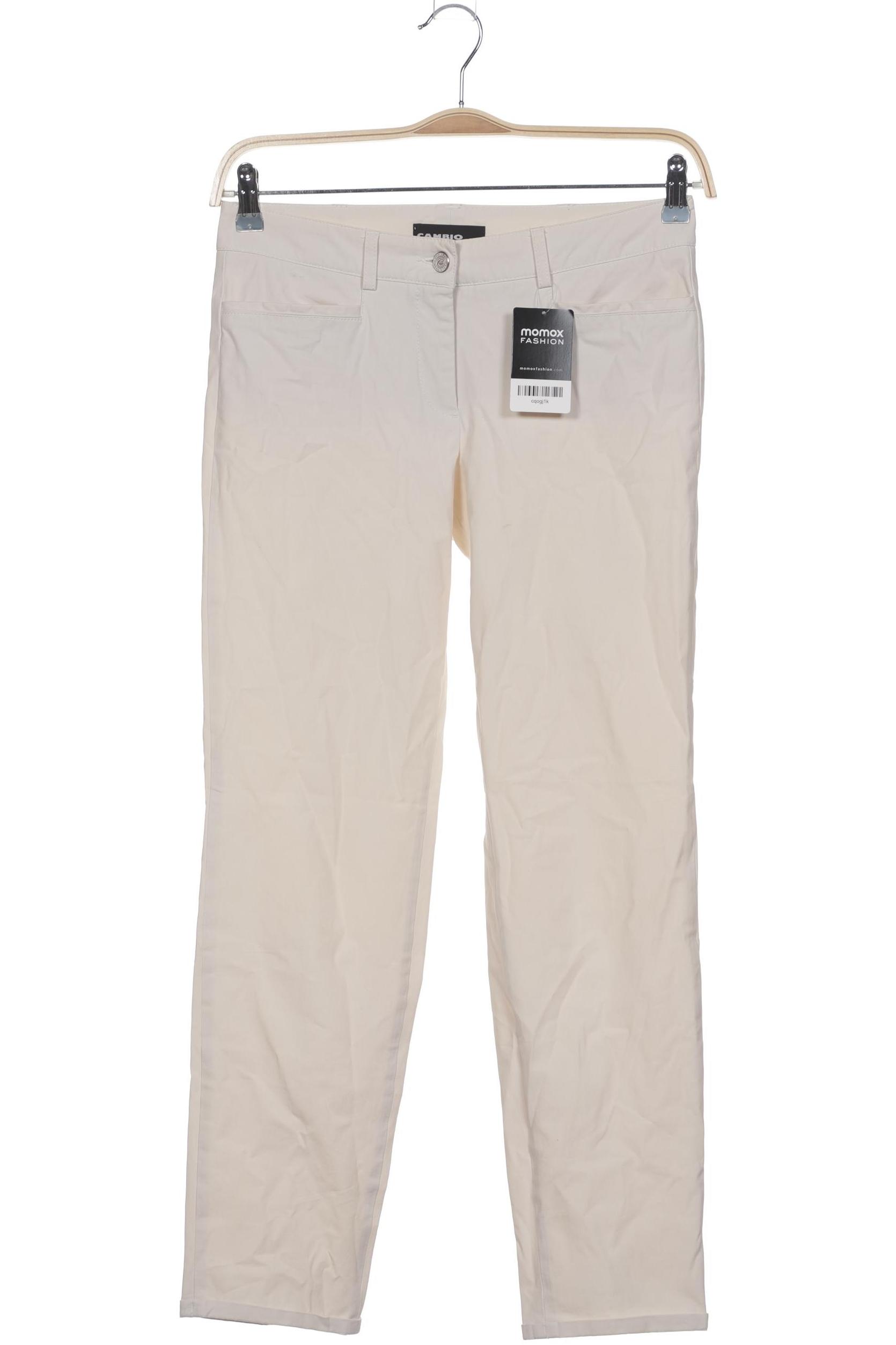 

Cambio Damen Stoffhose, cremeweiß, Gr. 29