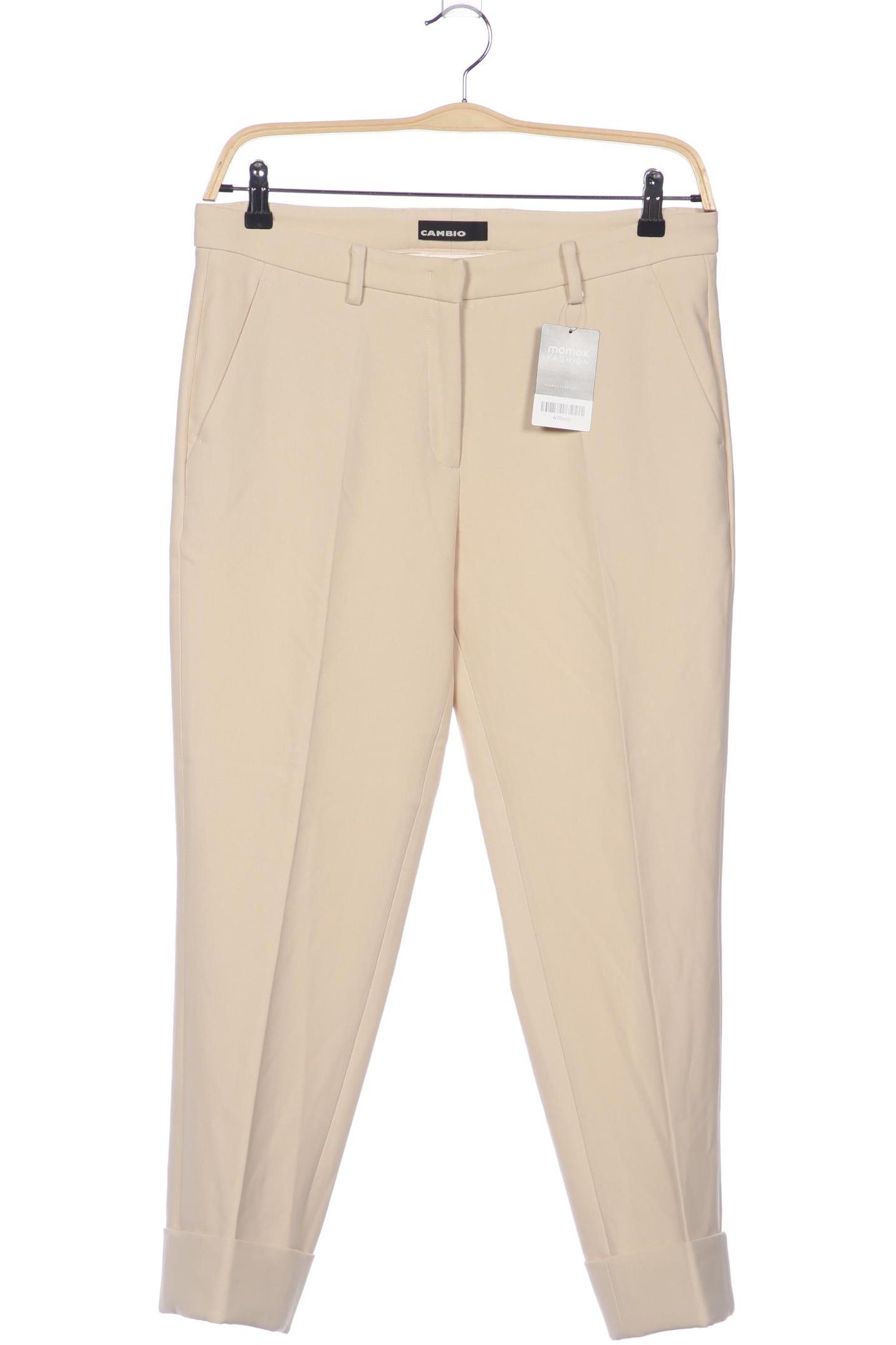 

Cambio Damen Stoffhose, beige, Gr. 35