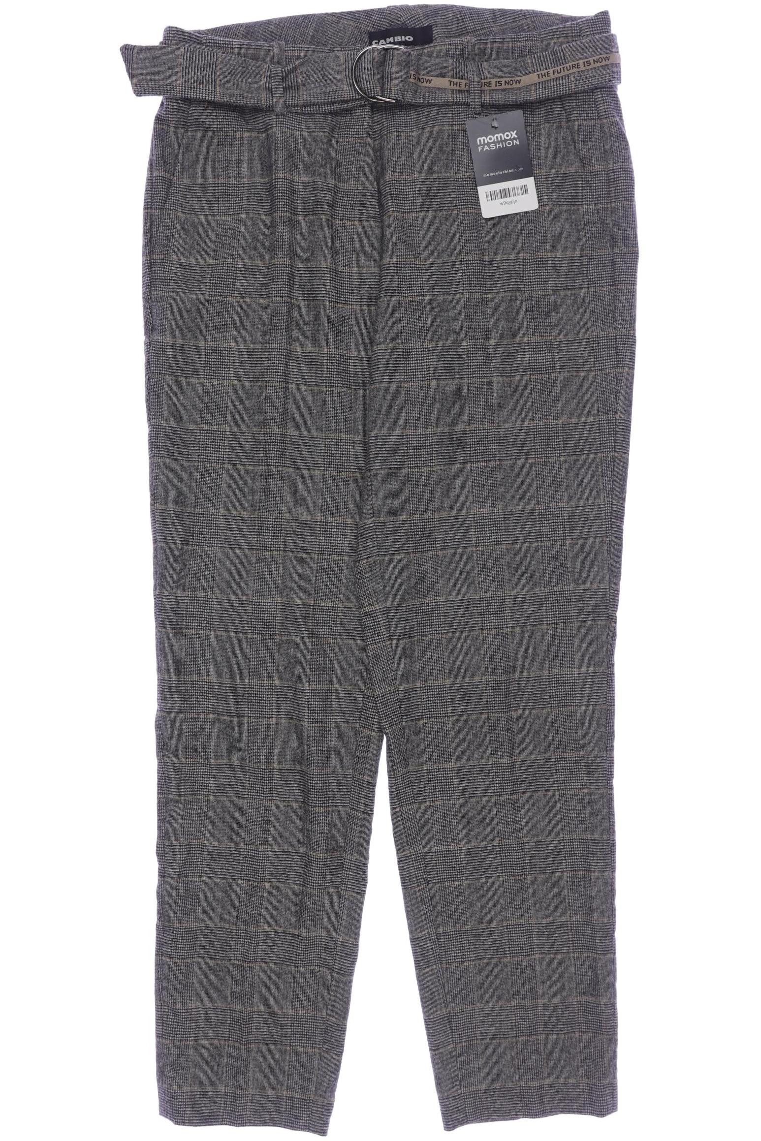 

Cambio Damen Stoffhose, grau, Gr. 36