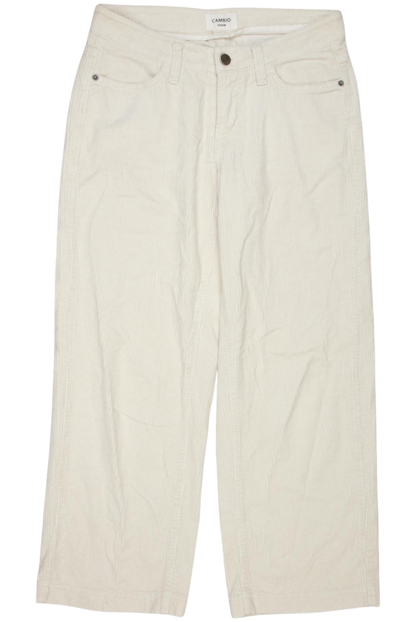 

Cambio Damen Stoffhose, cremeweiß, Gr. 34