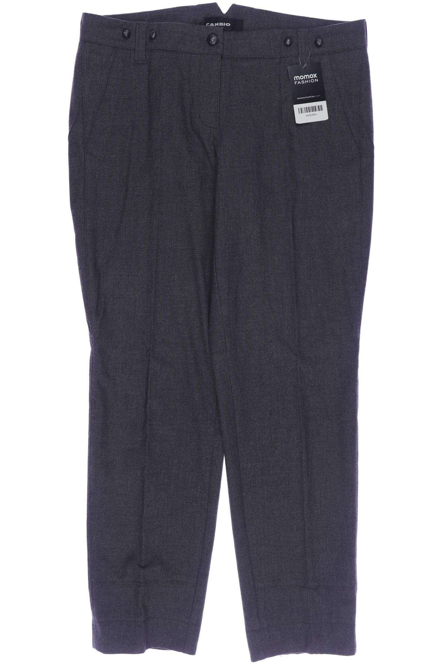 

Cambio Damen Stoffhose, grau, Gr. 38