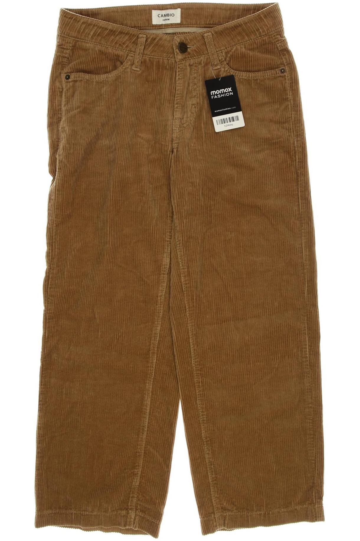 

Cambio Damen Stoffhose, braun, Gr. 32