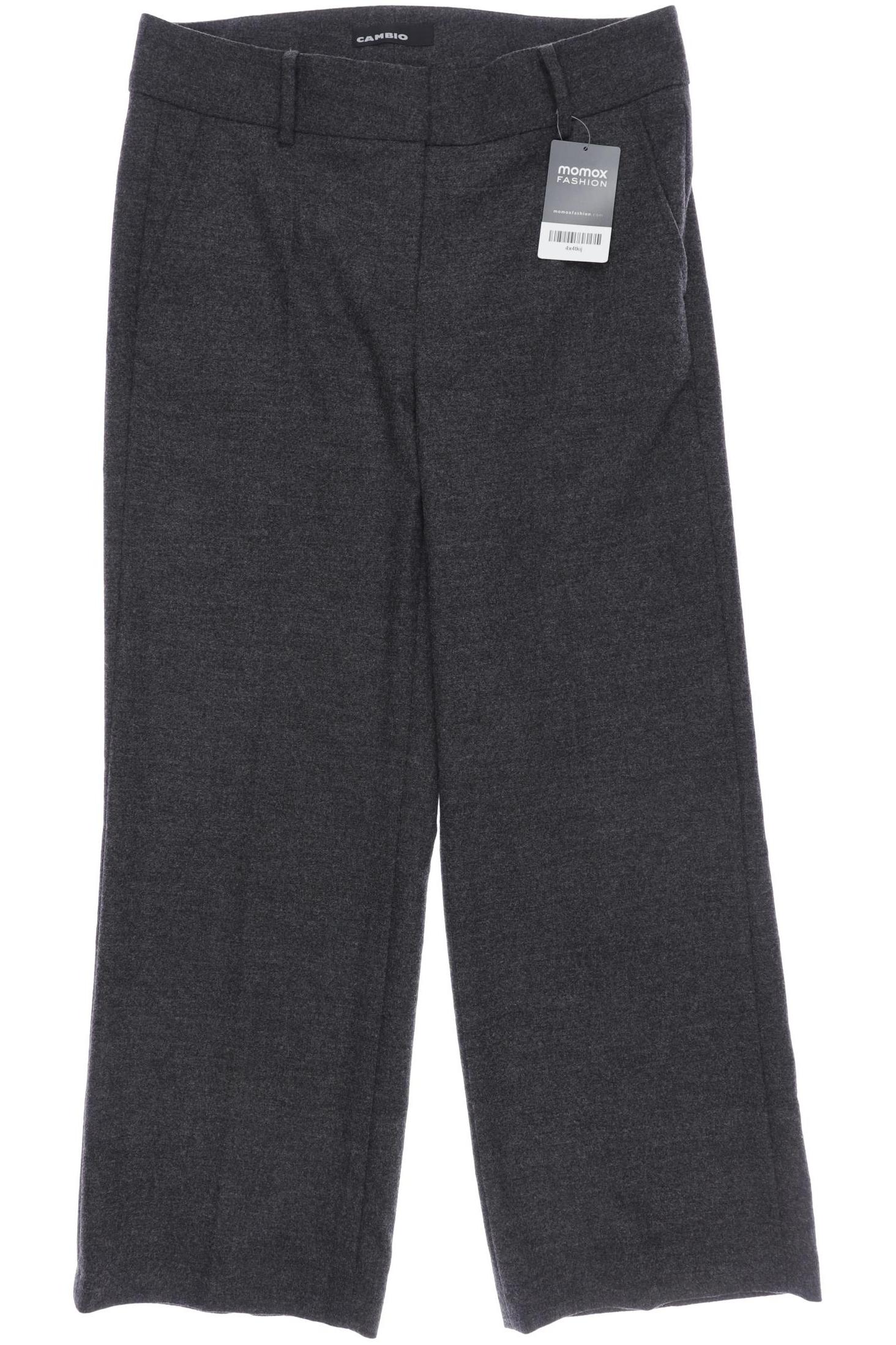 

Cambio Damen Stoffhose, grau, Gr. 34