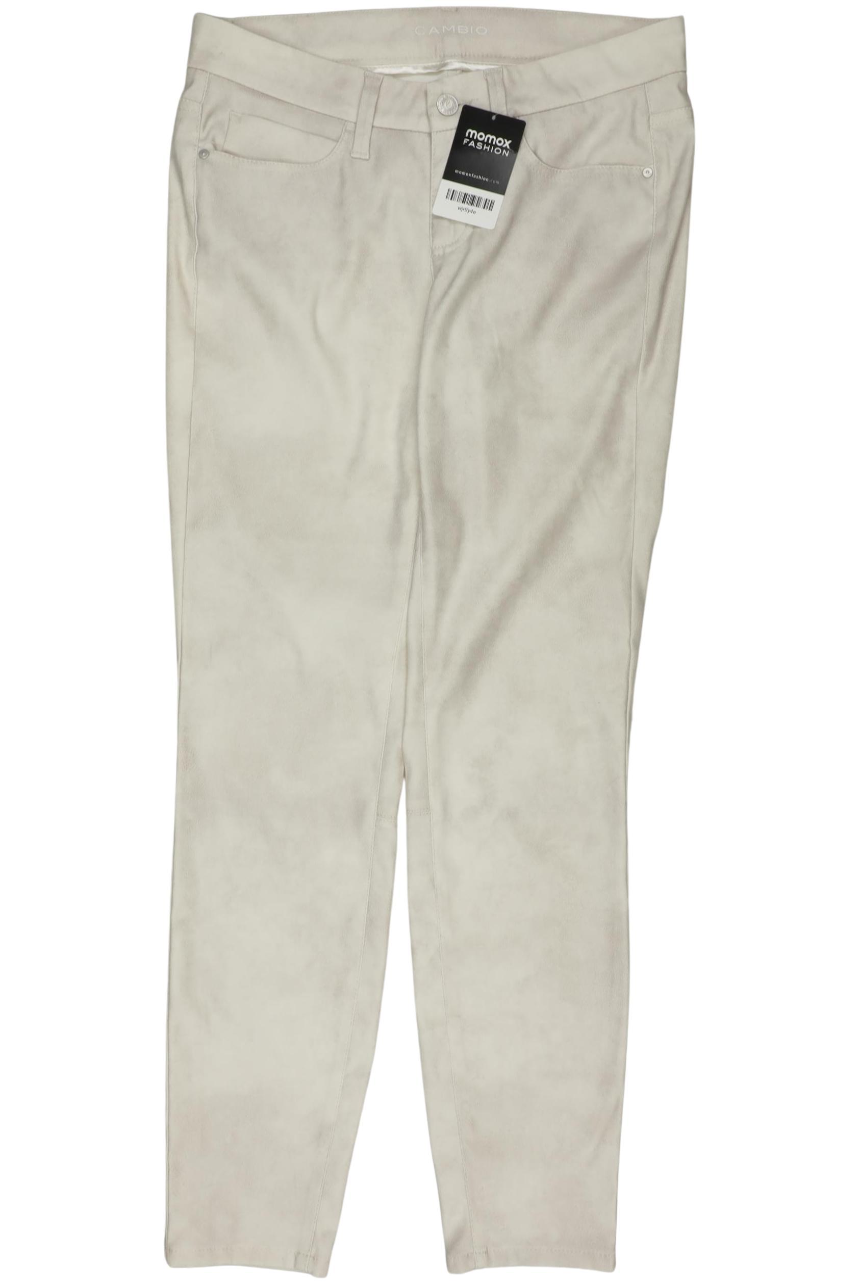 

Cambio Damen Stoffhose, cremeweiß, Gr. 34