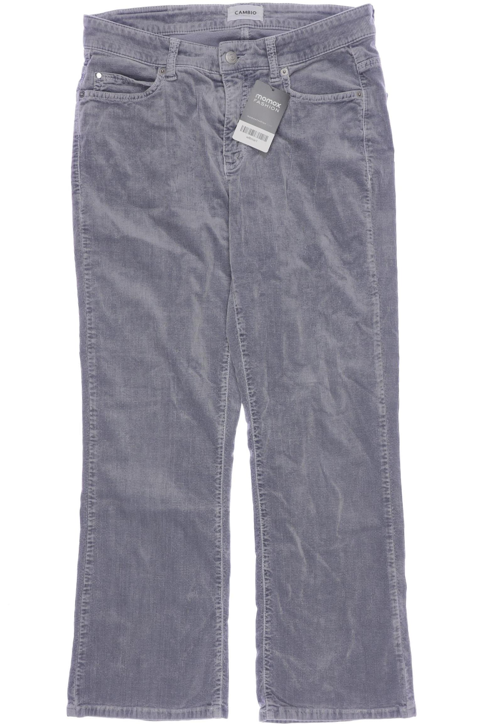 

Cambio Damen Stoffhose, grau, Gr. 31