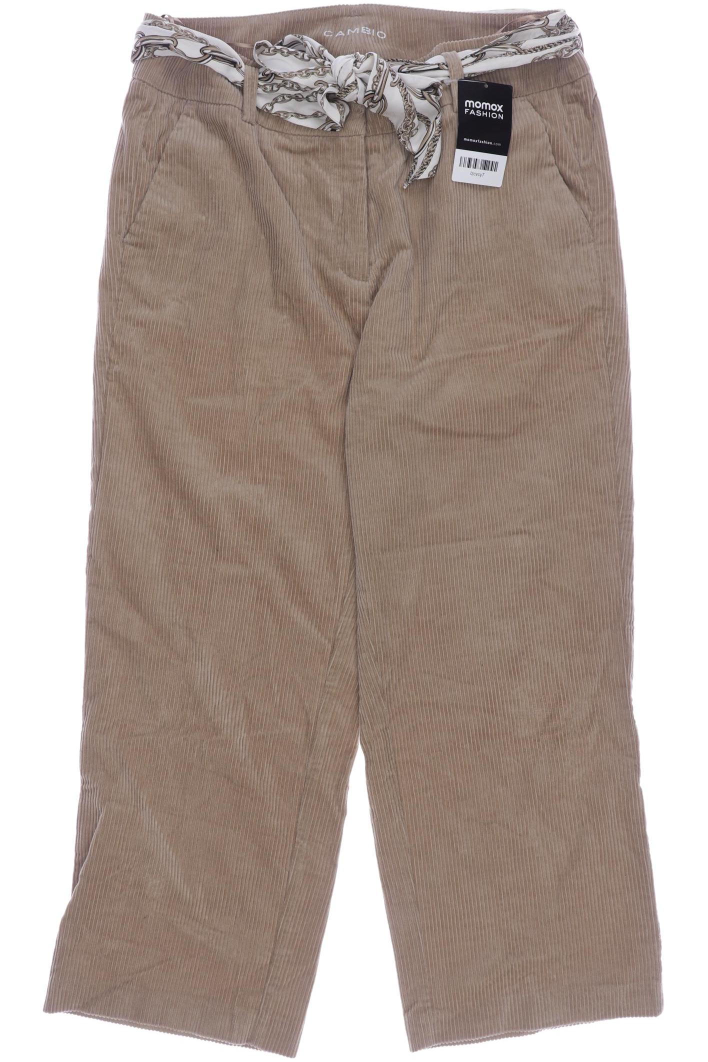 

Cambio Damen Stoffhose, braun, Gr. 38