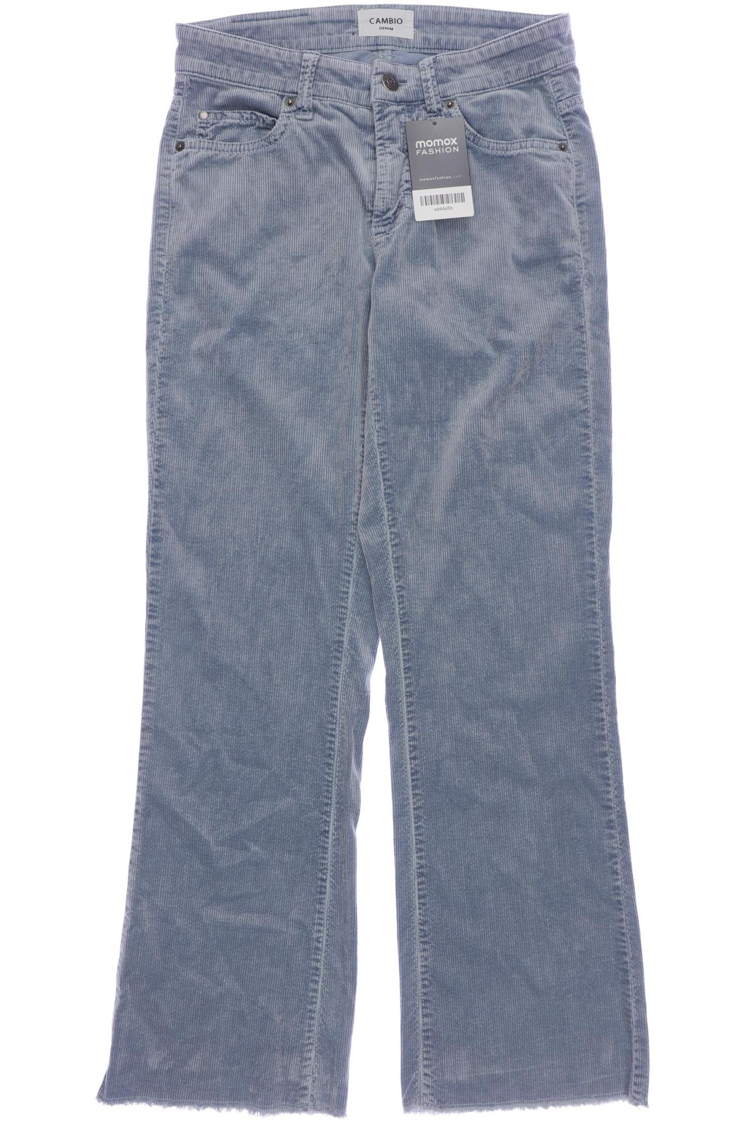 

Cambio Damen Stoffhose, hellblau, Gr. 26