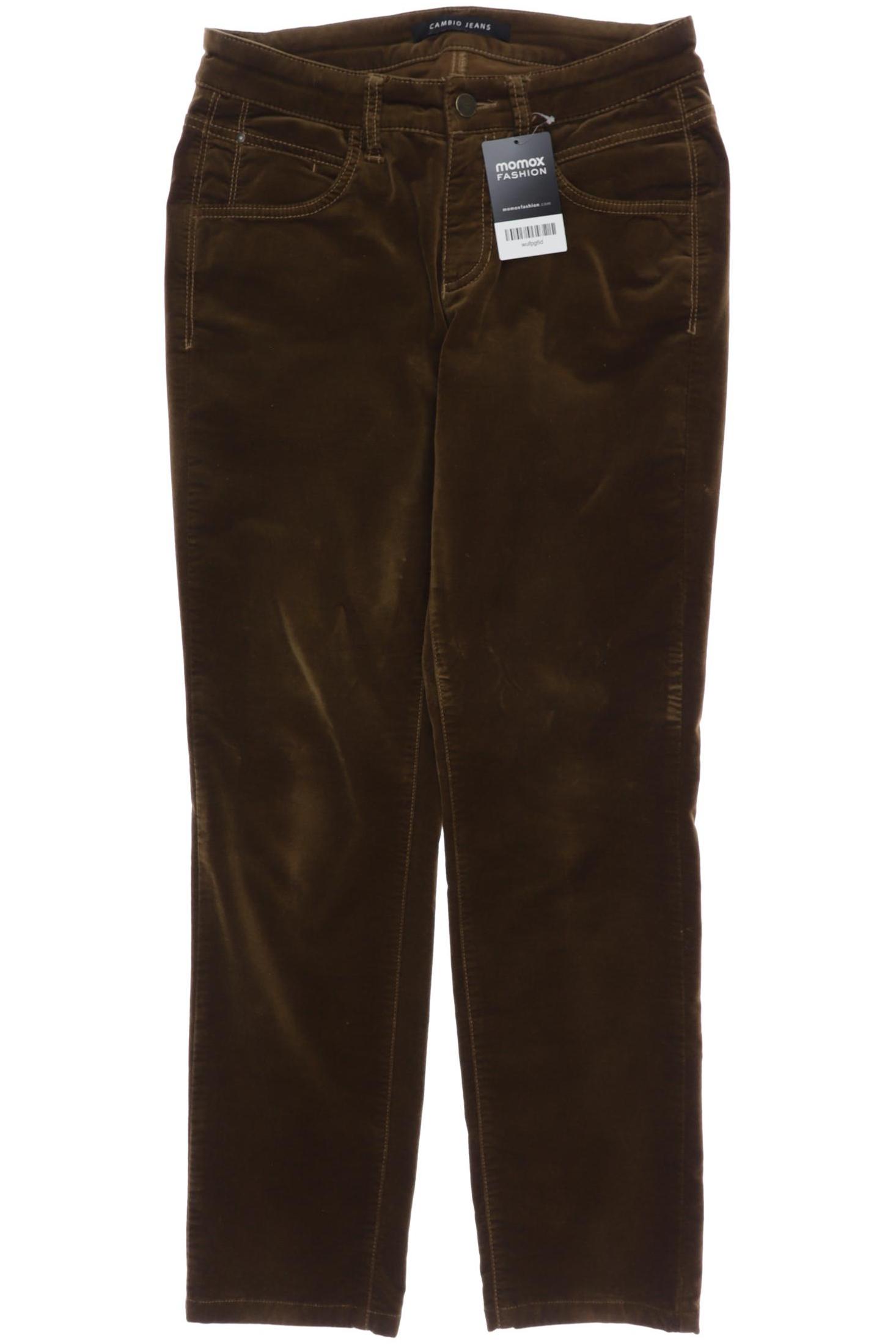 

Cambio Damen Stoffhose, braun, Gr. 28