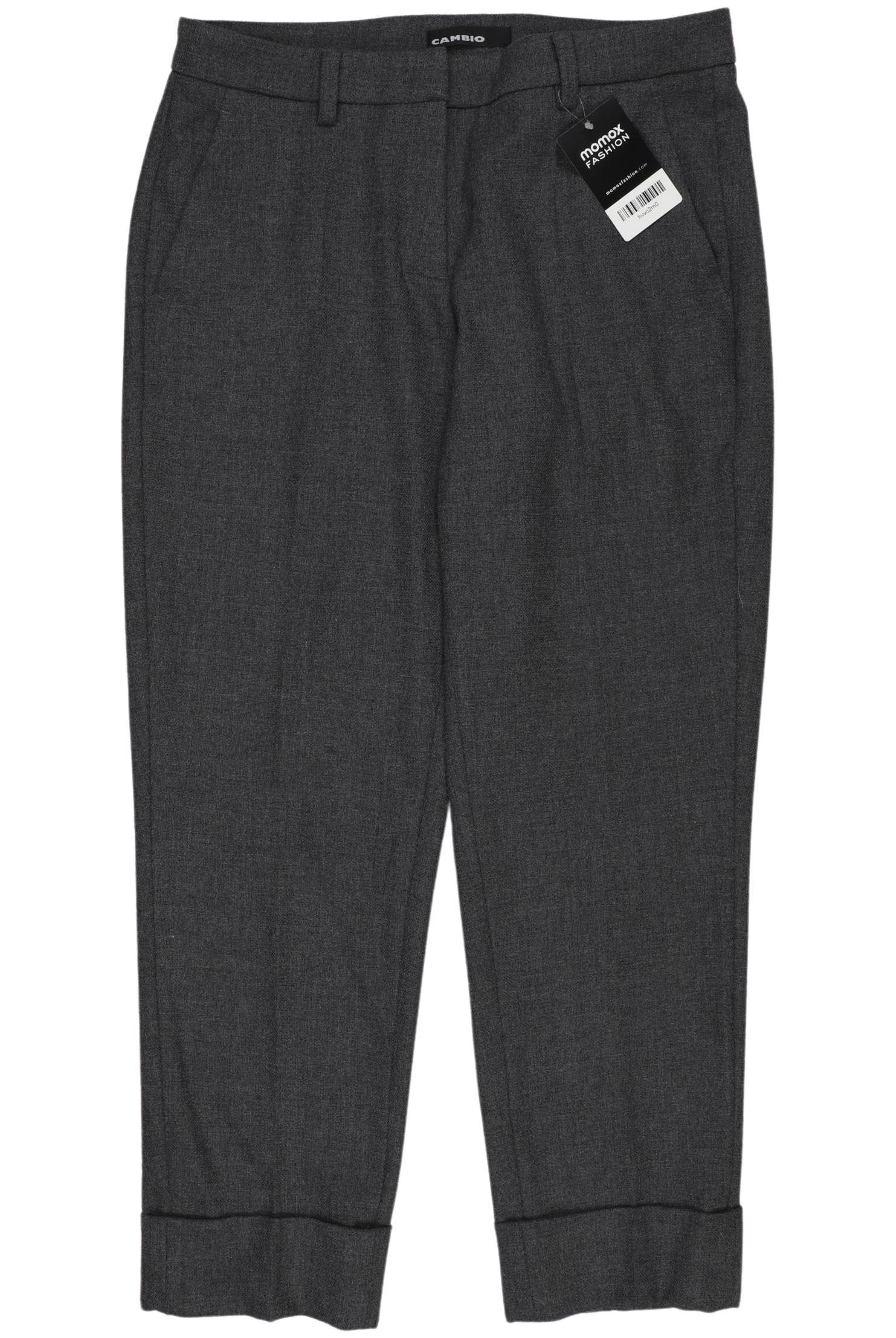 

Cambio Damen Stoffhose, grau, Gr. 38