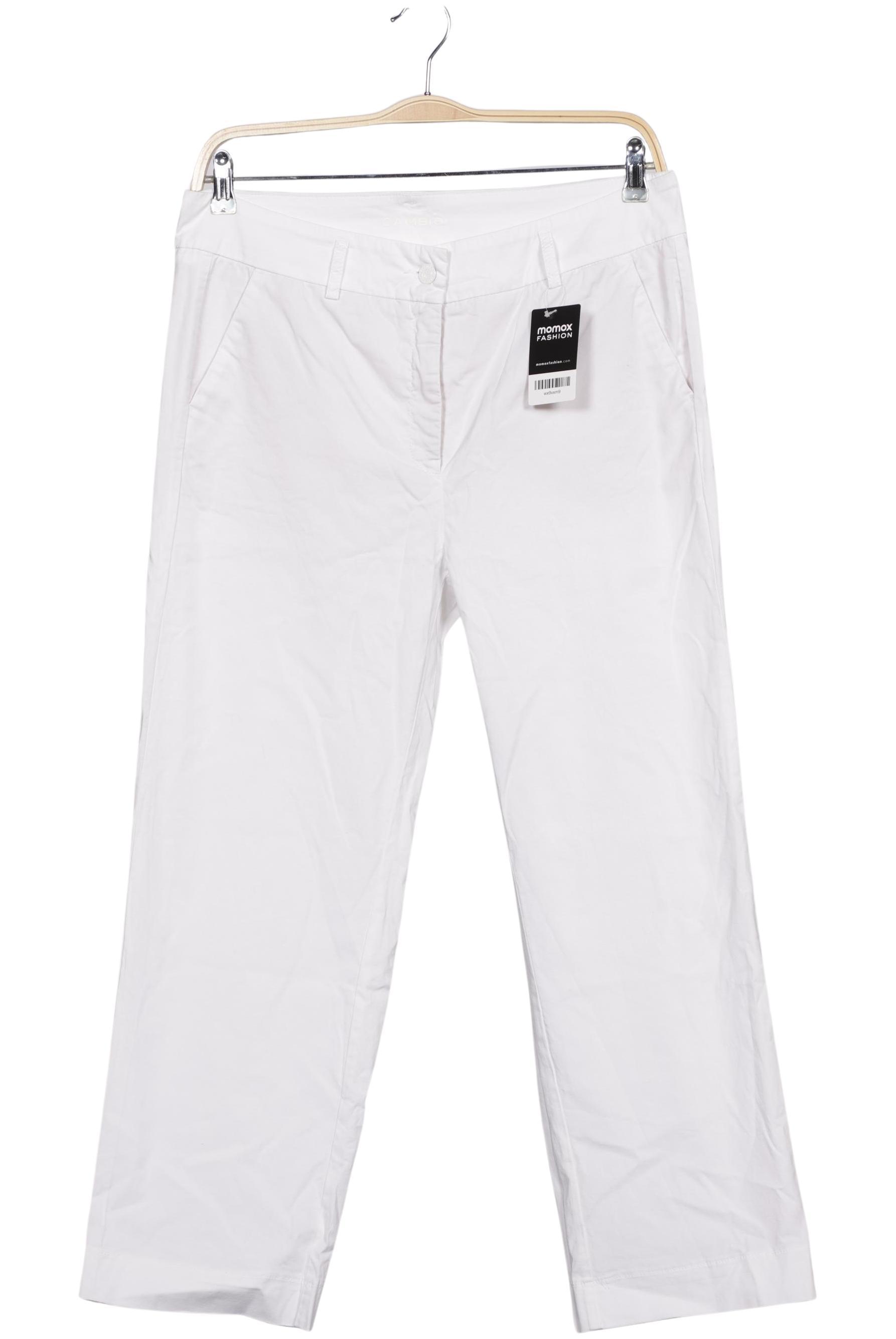 

Cambio Damen Stoffhose, weiß, Gr. 36