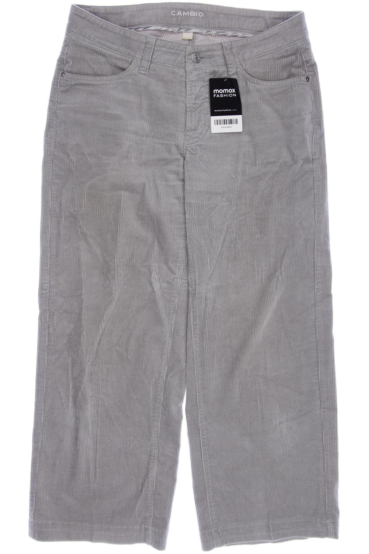 

Cambio Damen Stoffhose, grau, Gr. 34
