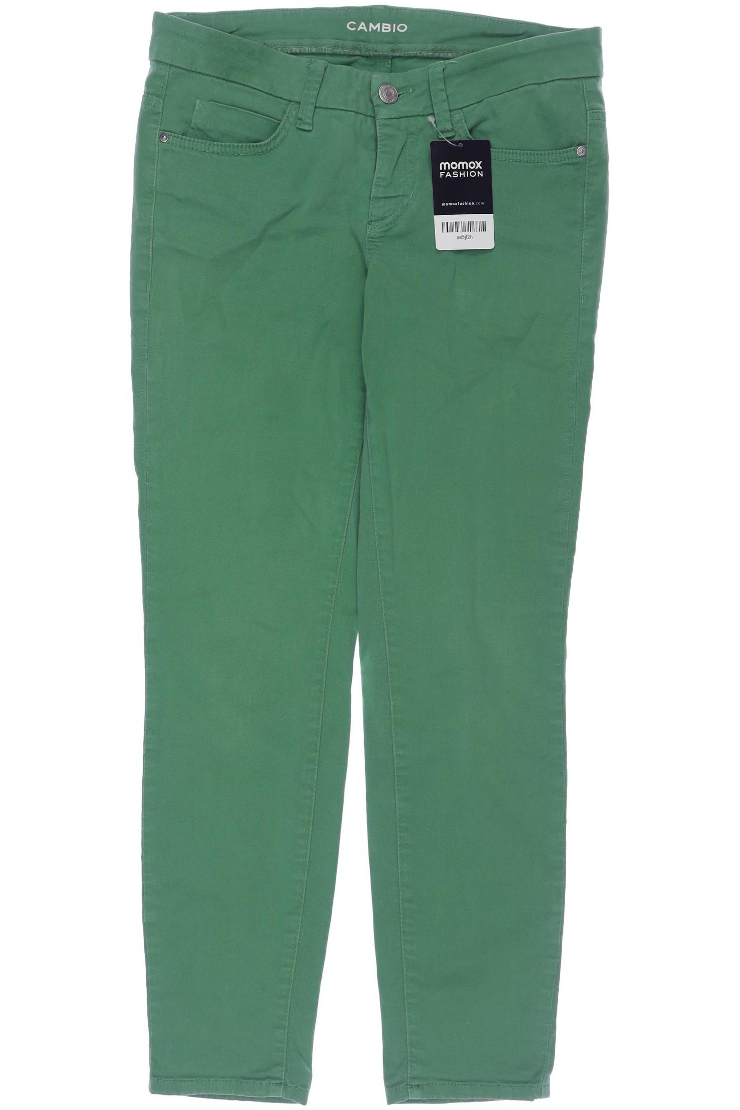 

Cambio Damen Stoffhose, grün, Gr. 28