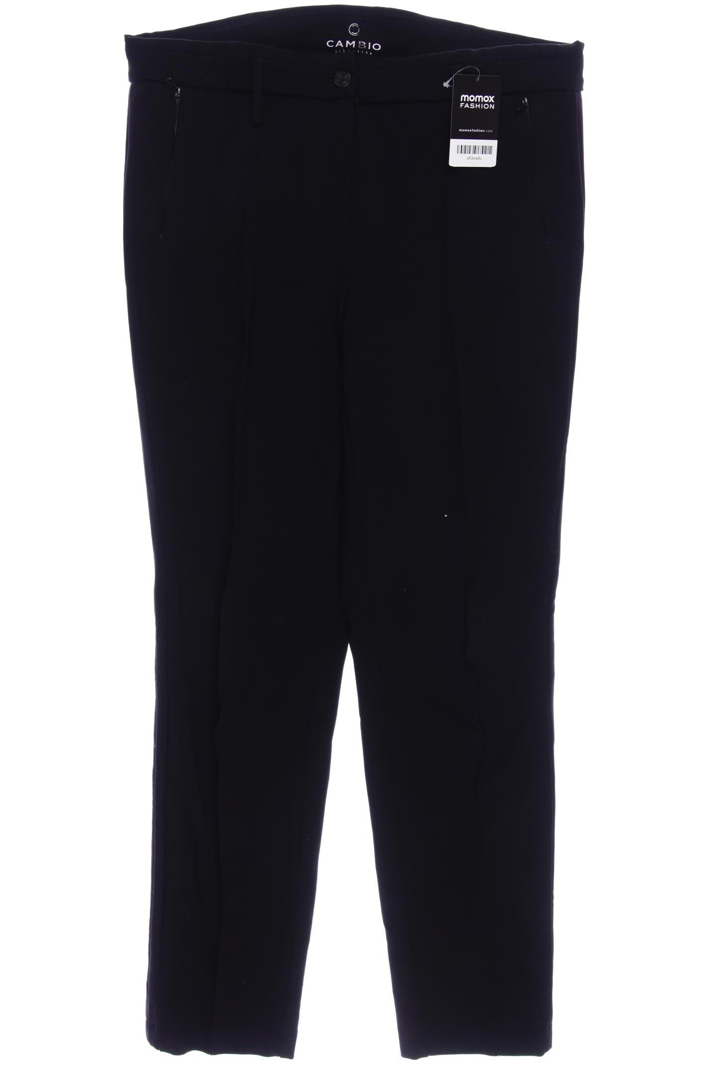

Cambio Damen Stoffhose, schwarz, Gr. 46