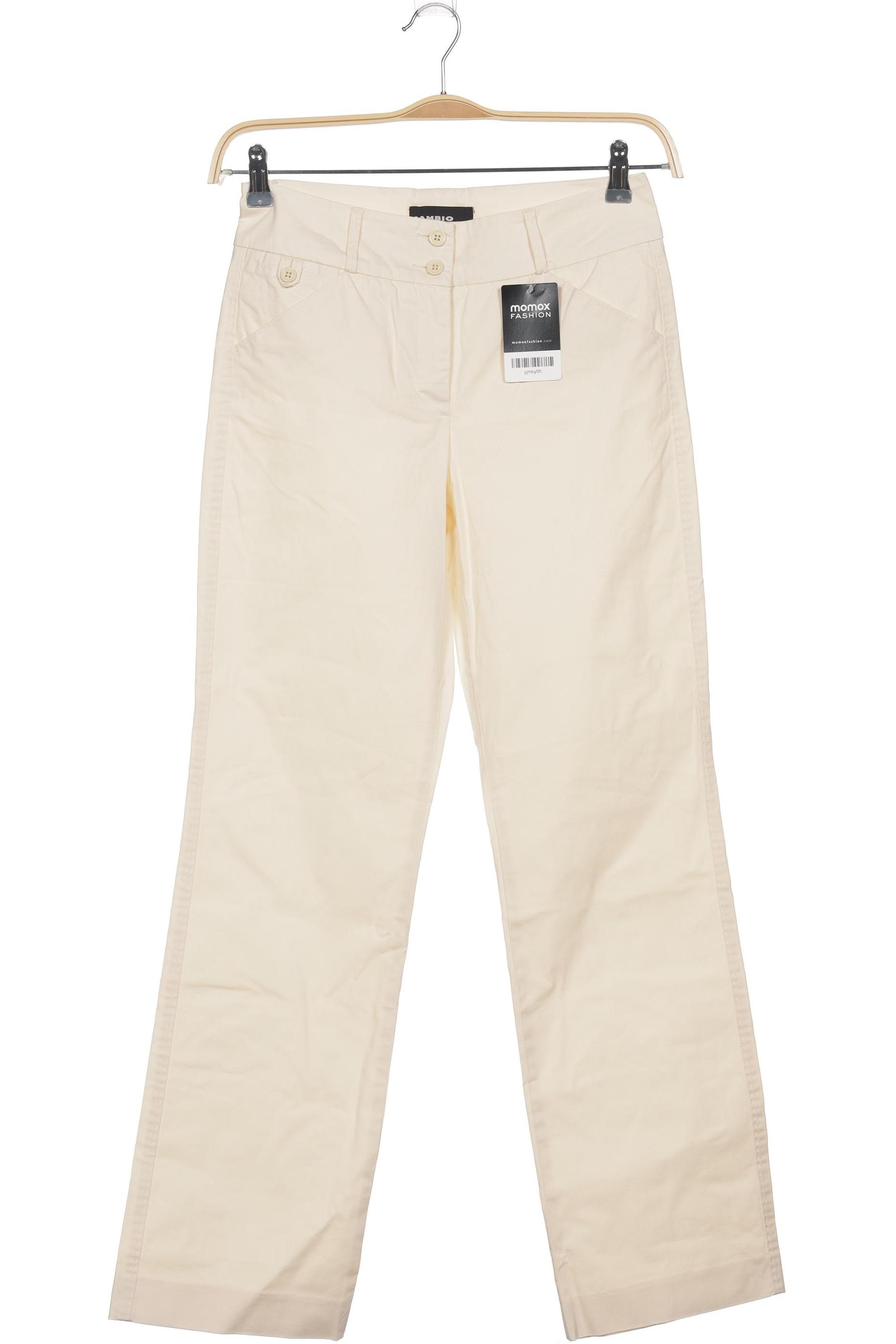 

Cambio Damen Stoffhose, cremeweiß, Gr. 28