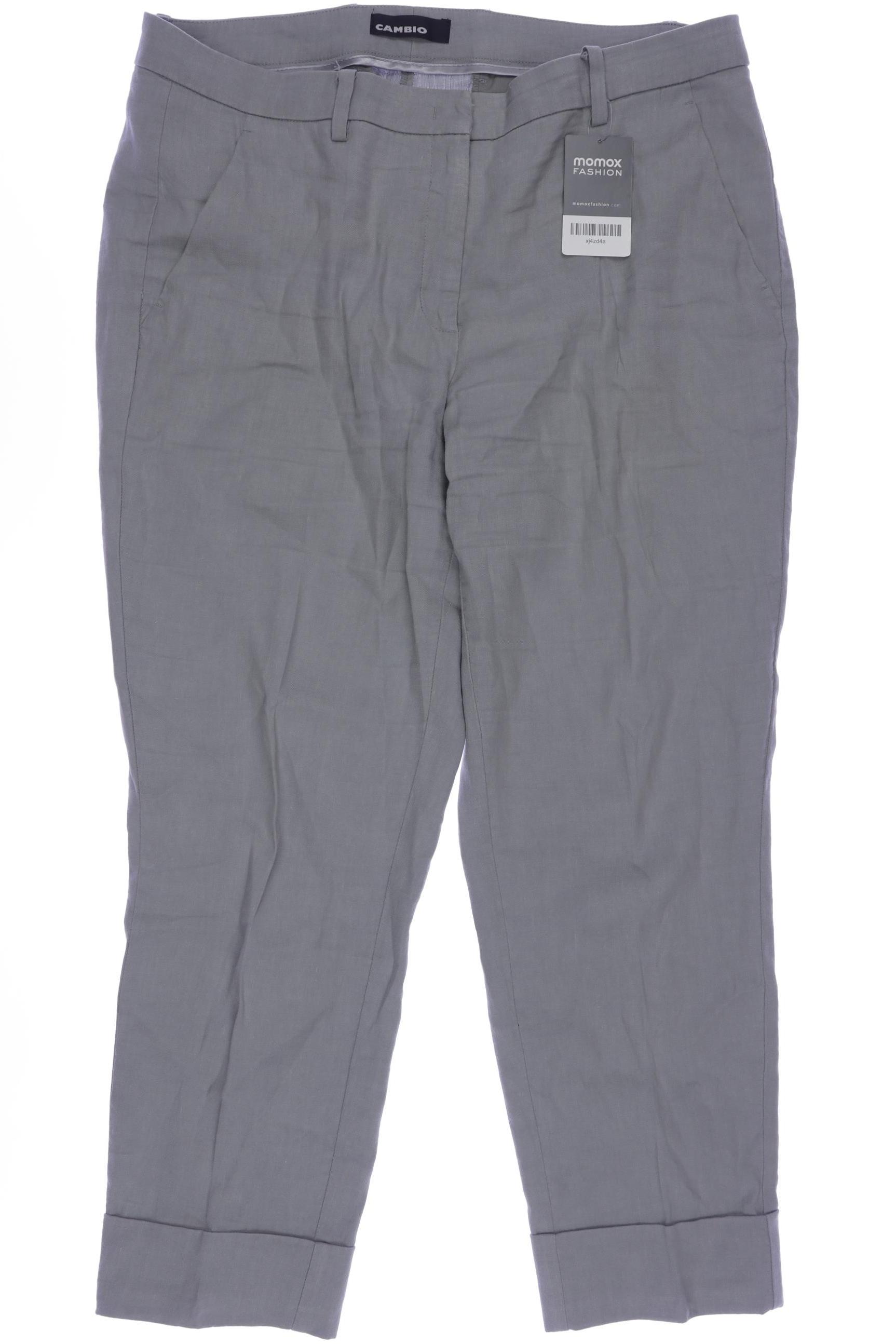 

Cambio Damen Stoffhose, grau, Gr. 35