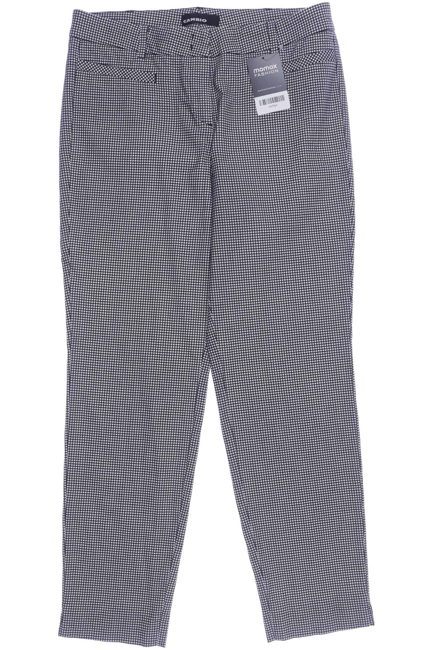 

Cambio Damen Stoffhose, grau, Gr. 38