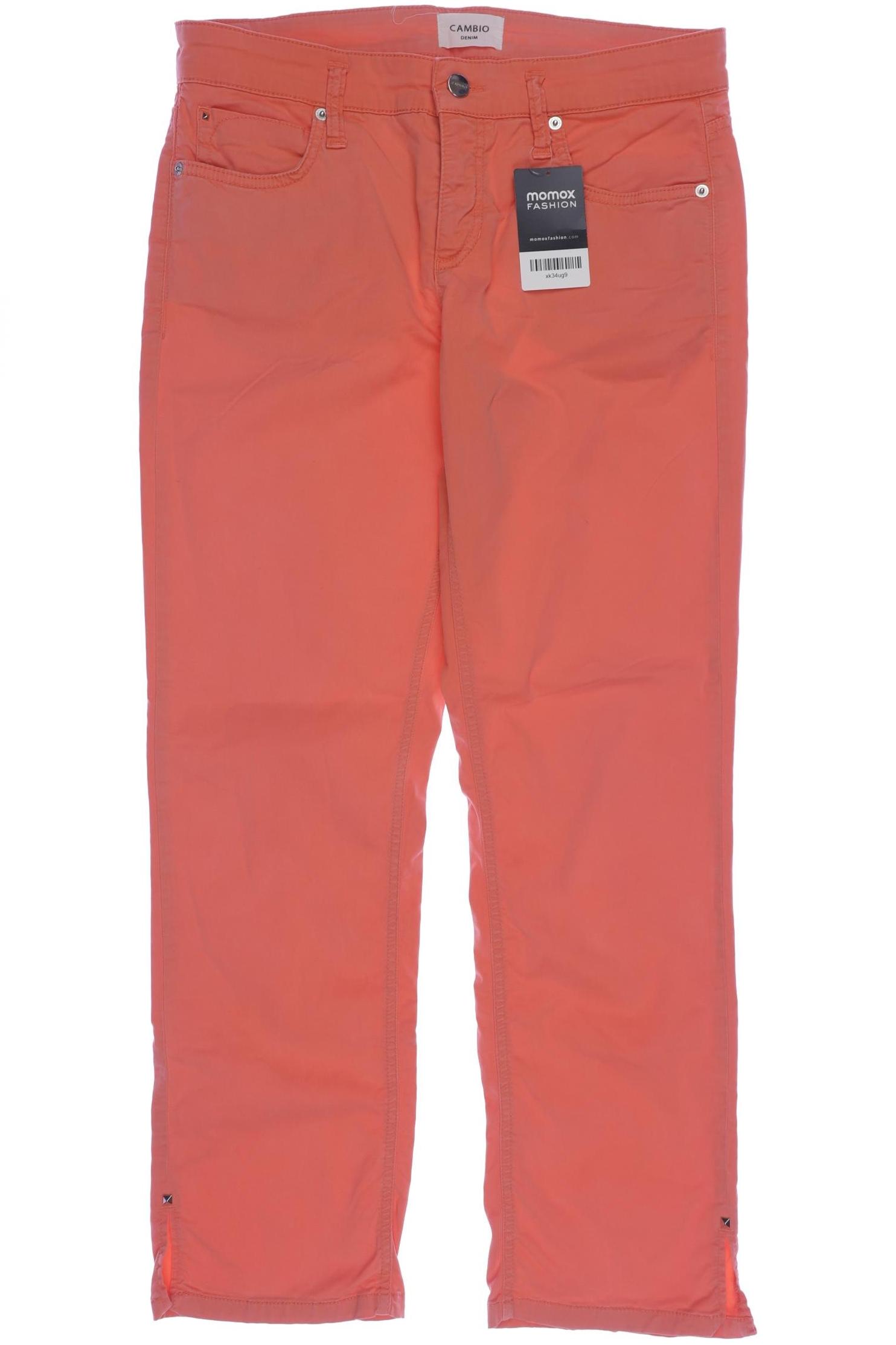 

Cambio Damen Stoffhose, orange, Gr. 30
