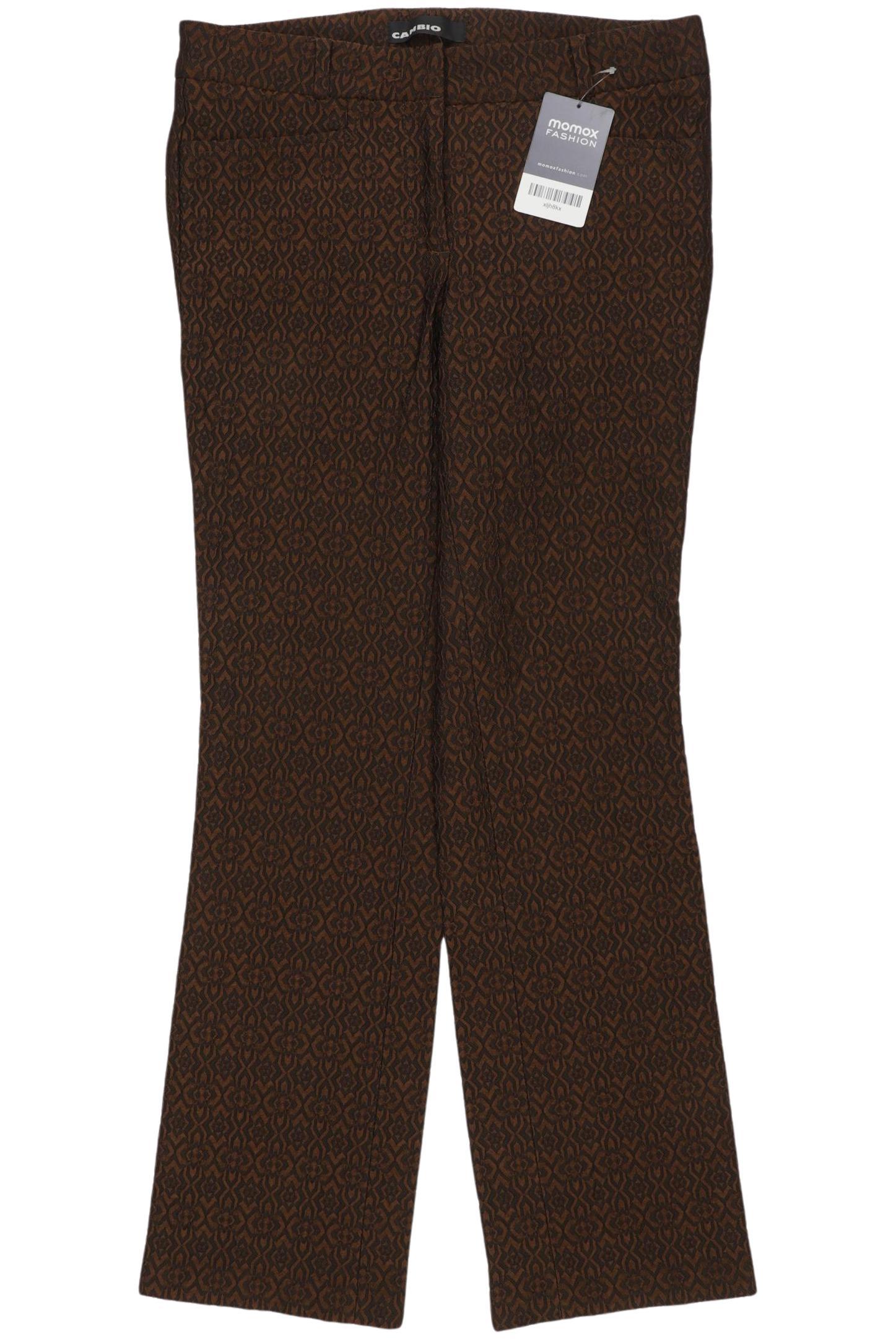 

Cambio Damen Stoffhose, braun, Gr. 36