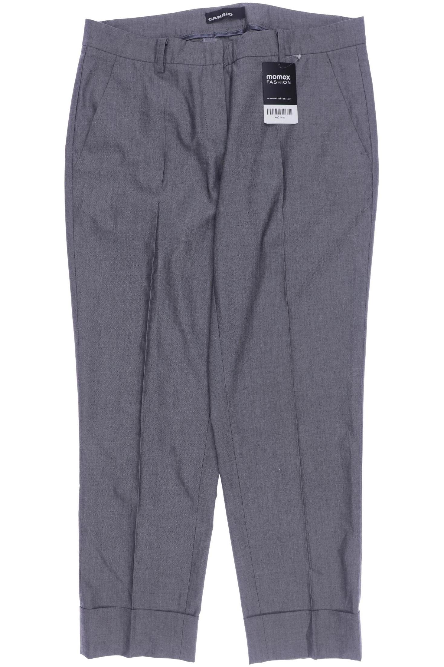 

Cambio Damen Stoffhose, grau, Gr. 38