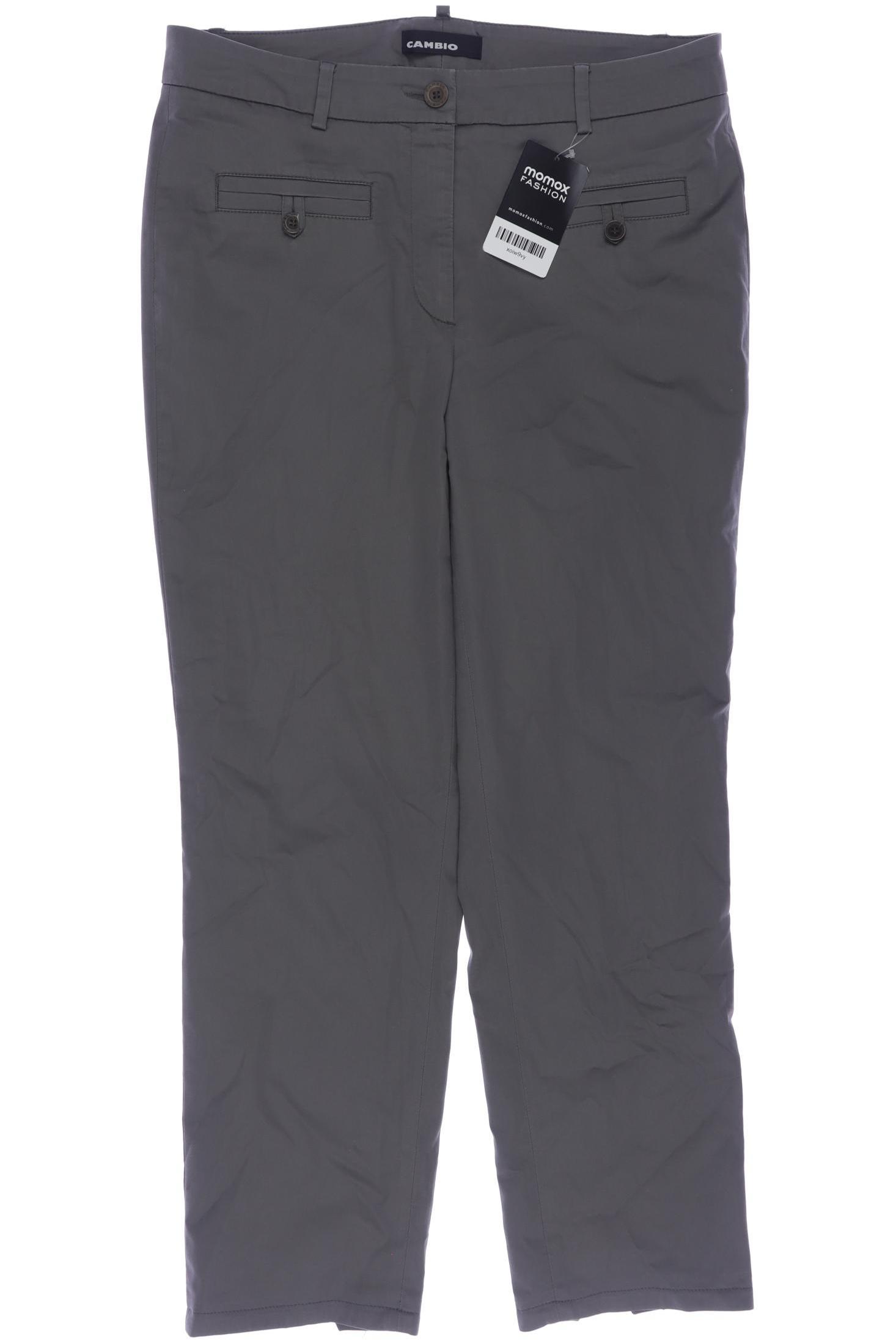 

Cambio Damen Stoffhose, grau, Gr. 40