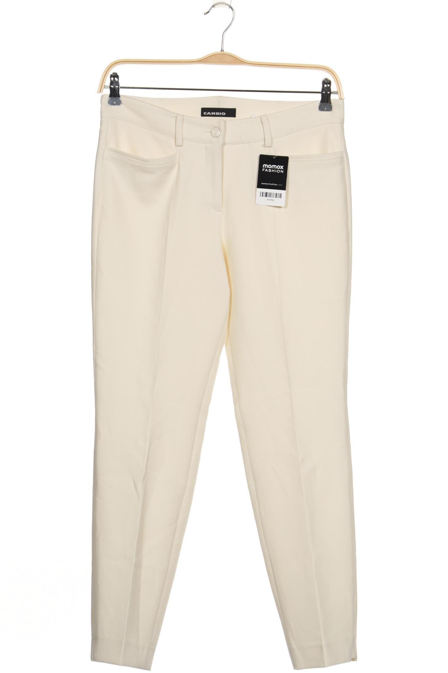 

Cambio Damen Stoffhose, cremeweiß, Gr. 38