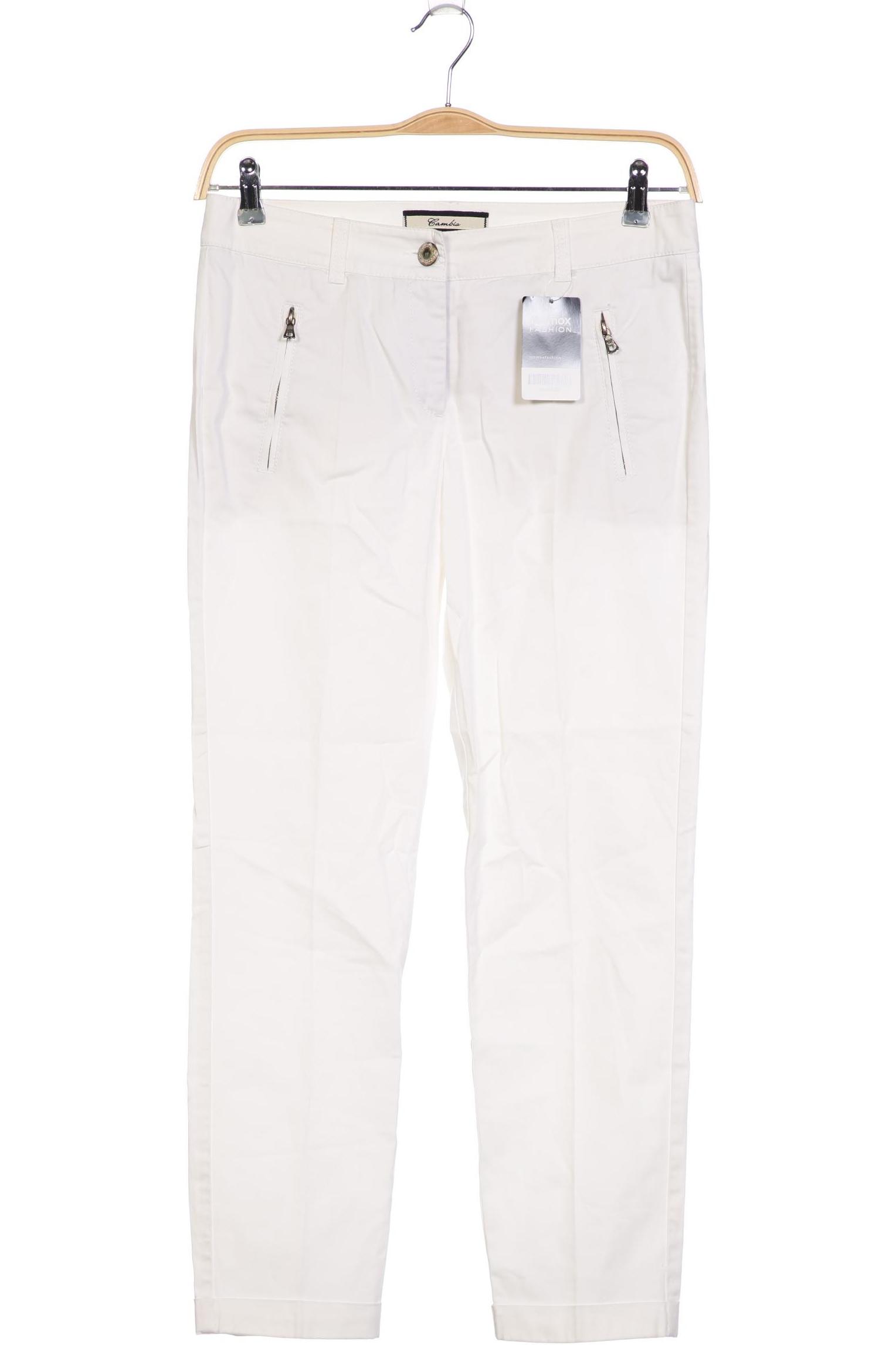 

Cambio Damen Stoffhose, weiß, Gr. 38
