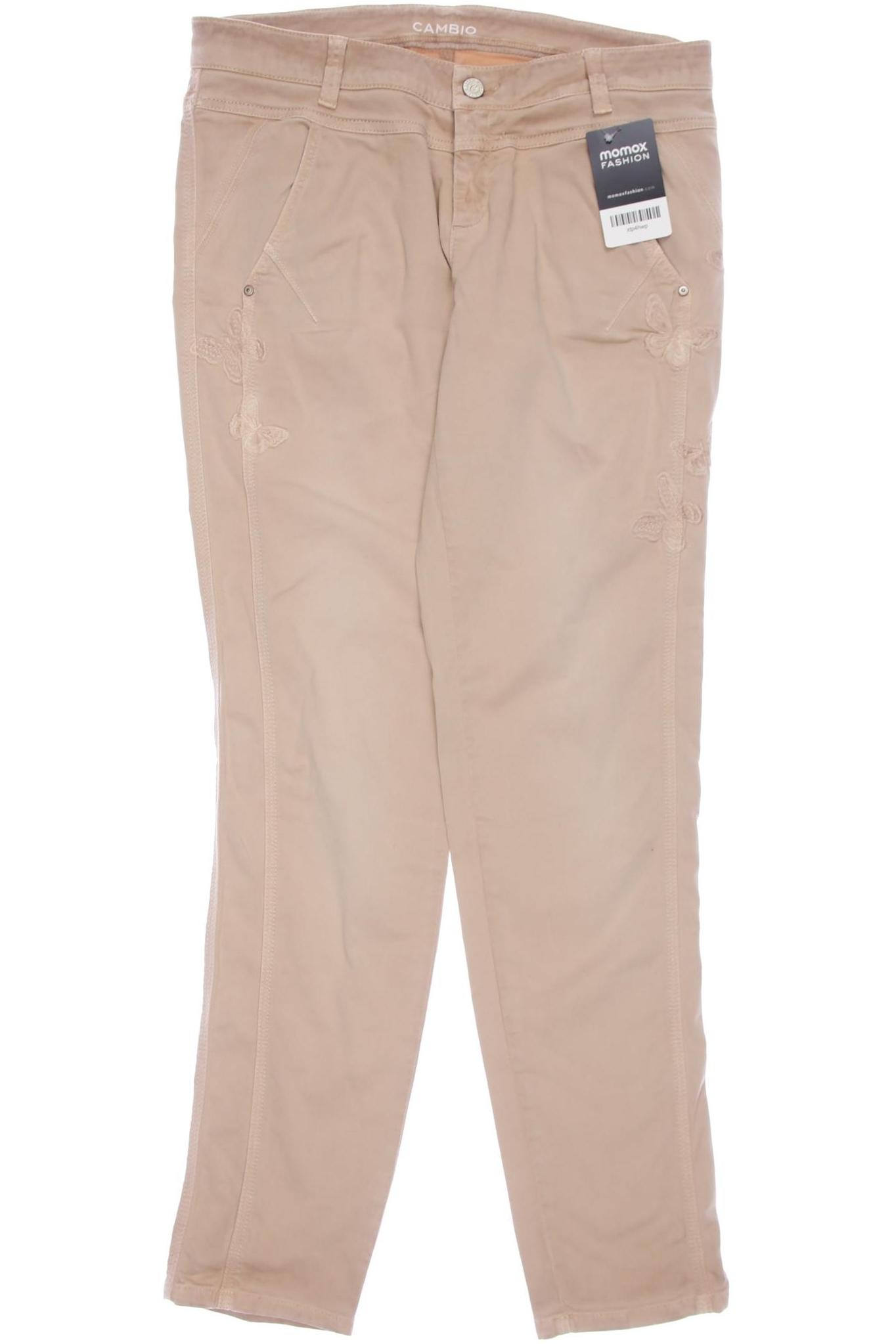 

Cambio Damen Stoffhose, beige, Gr. 38