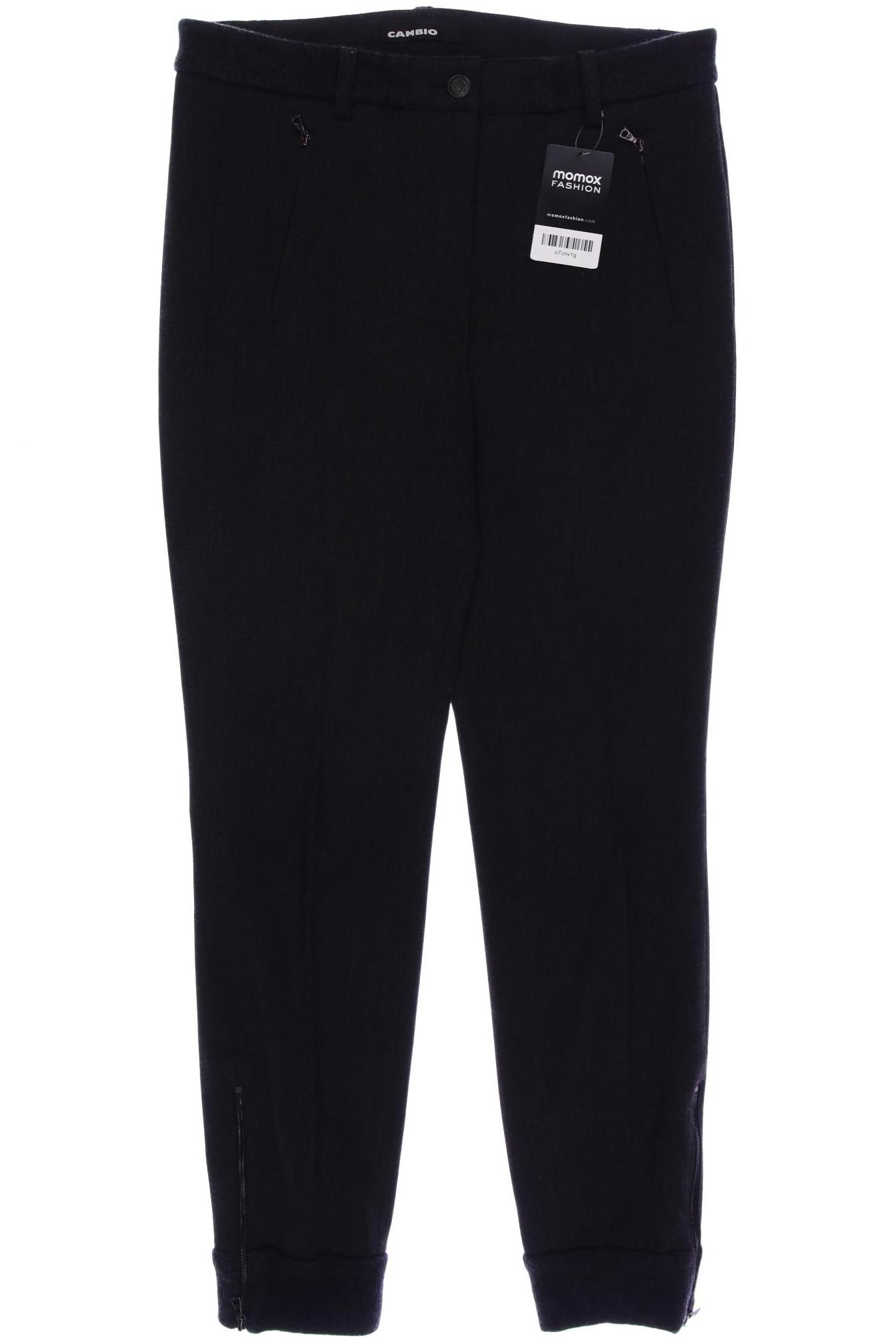 

Cambio Damen Stoffhose, grau, Gr. 30