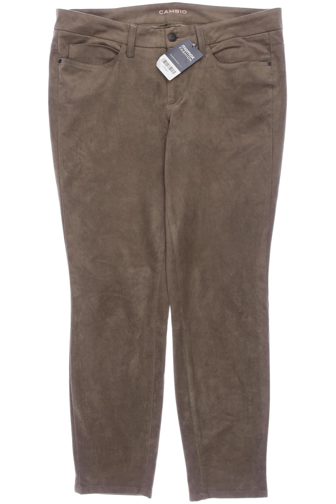 

Cambio Damen Stoffhose, braun, Gr. 42