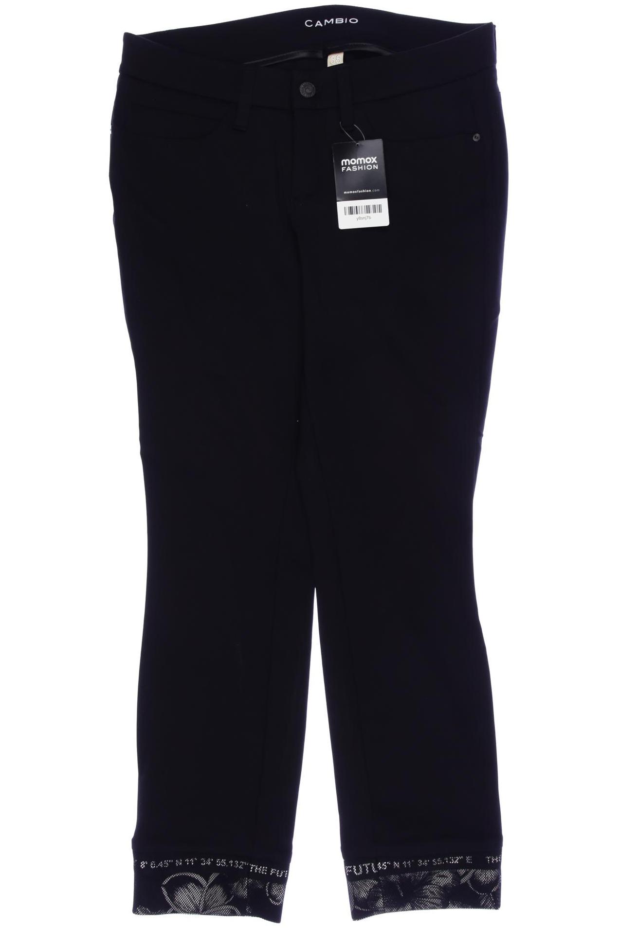 

Cambio Damen Stoffhose, schwarz, Gr. 38