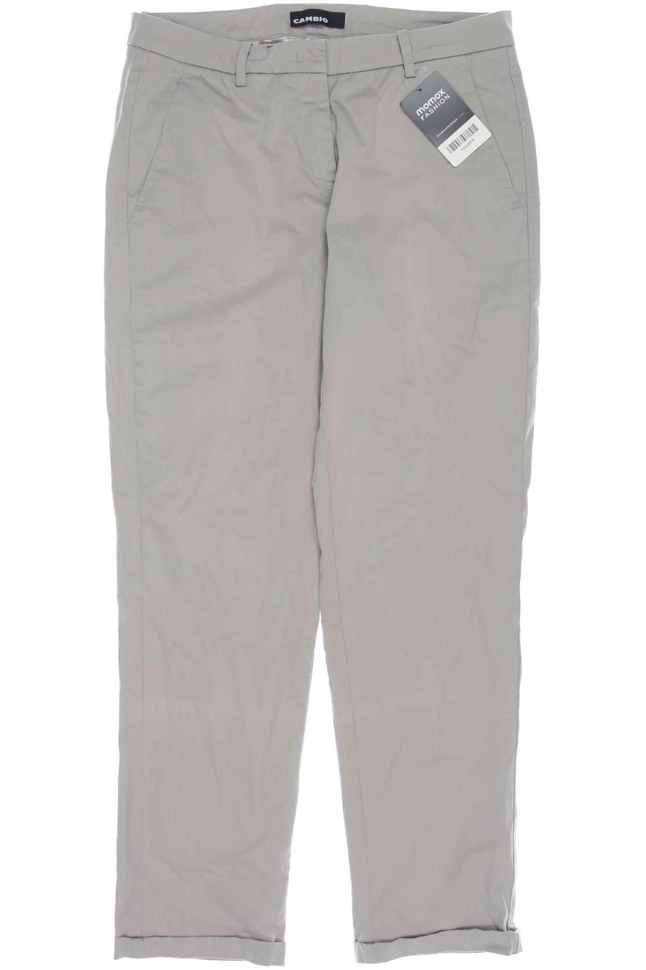 

Cambio Damen Stoffhose, grau, Gr. 36